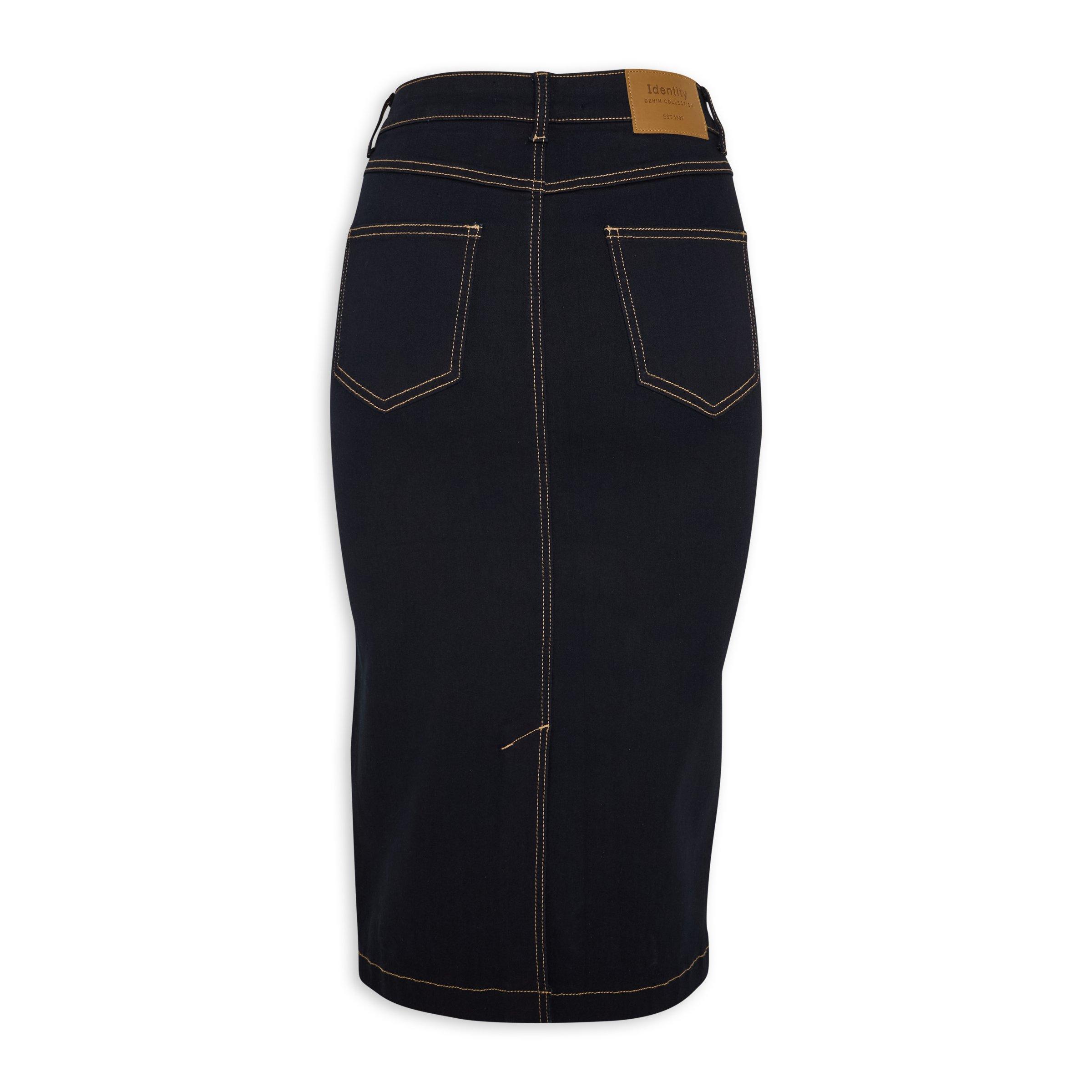Dark Denim Pencil Skirt (3234454) | Identity
