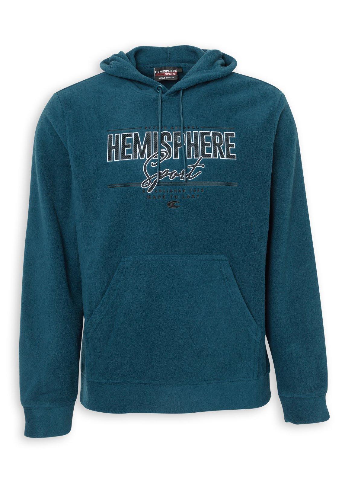 Turquoise Branded Hoodie (3234767) | Hemisphere Sport
