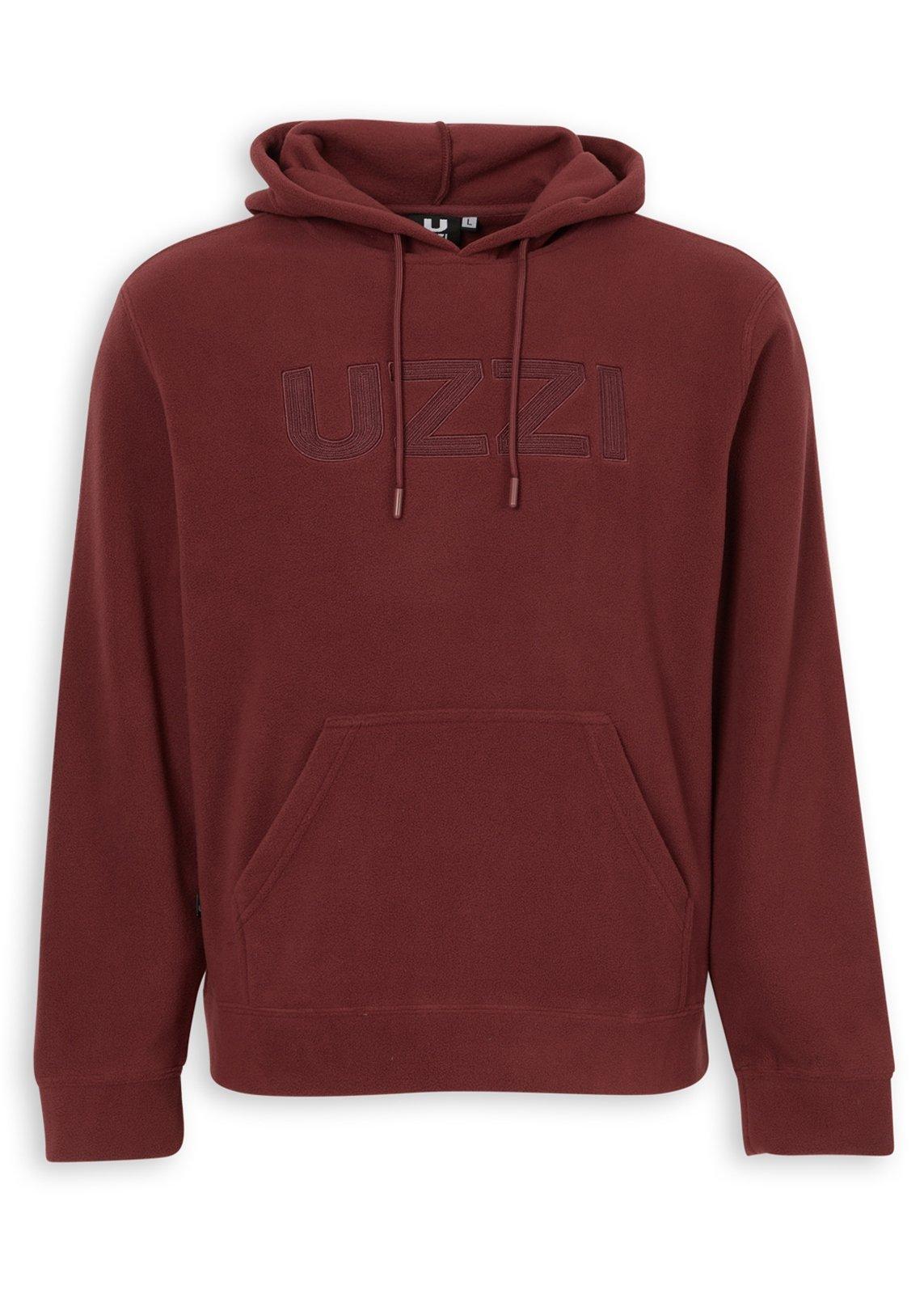 Red Branded Hoodie (3234841) | UZZI