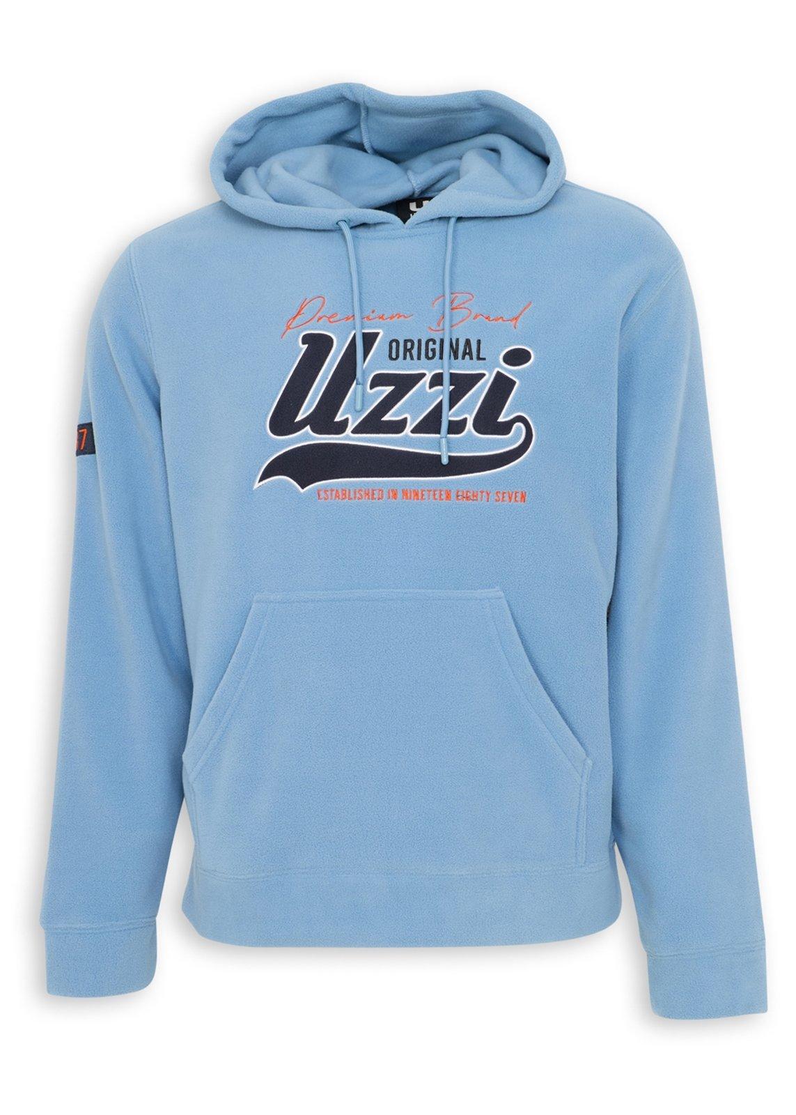 Sky Blue Branded Hoodie (3234864) | UZZI
