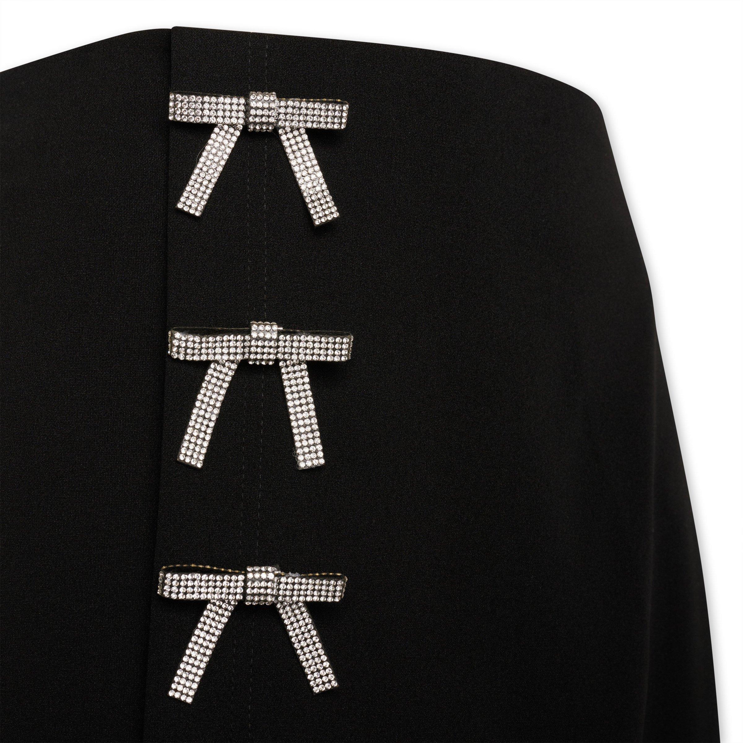 Black Bow Detail Mini Skirt (3234921) | Identity