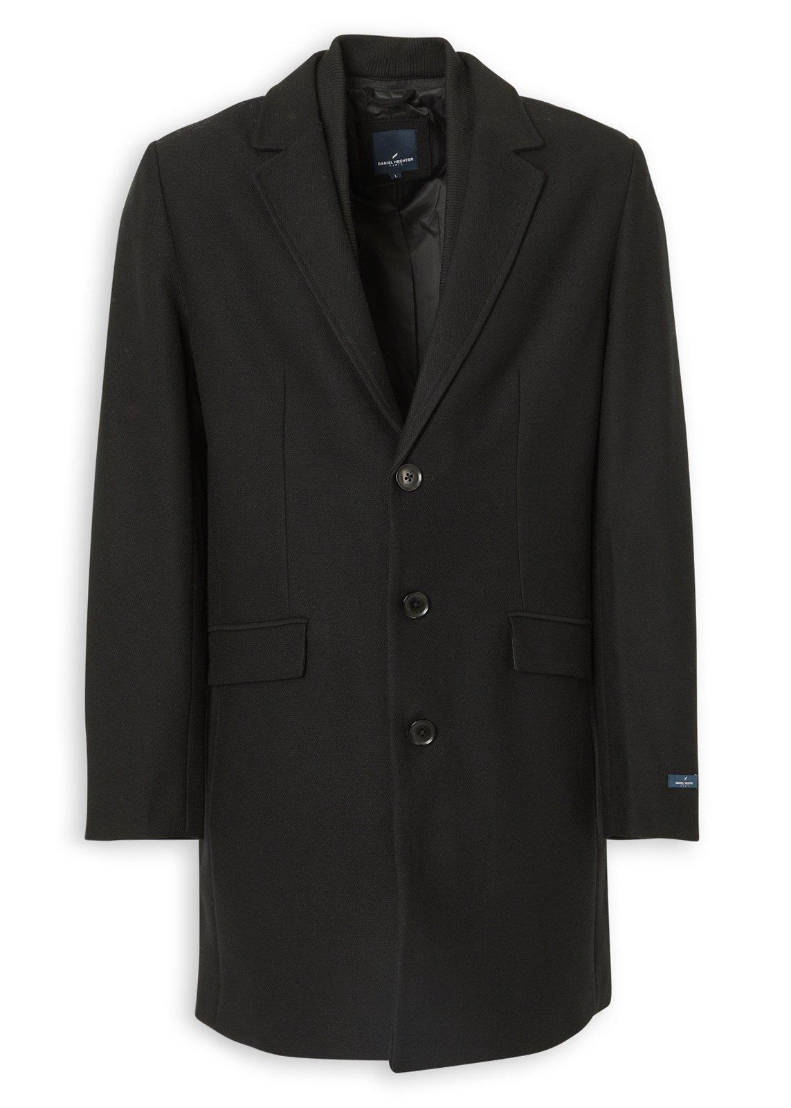 未使用☆和田颯 how Melton Coat Black 002 Da-iCE Black Melton Coat (3234930) | Daniel Hechter