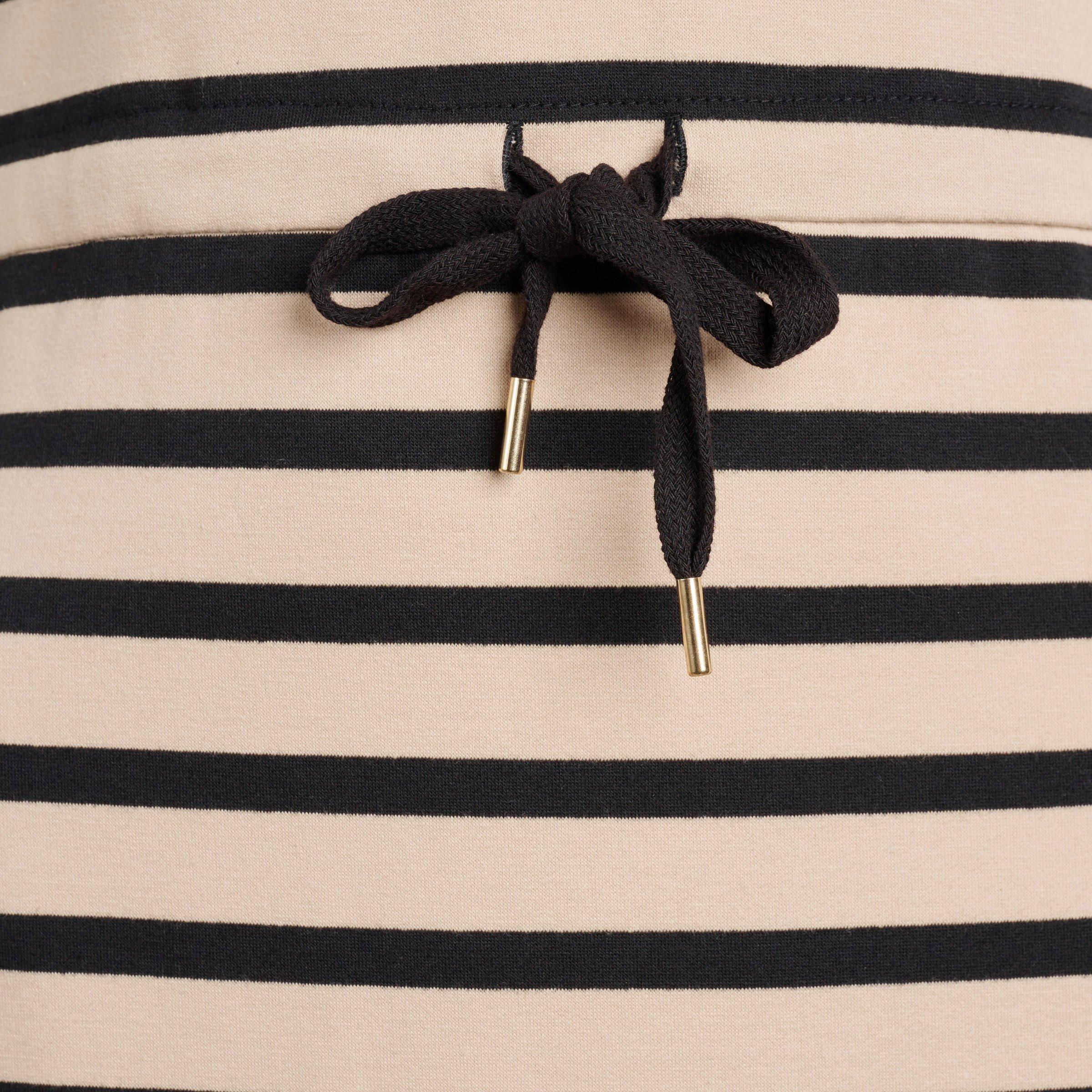 Black and Beige Striped Dress (3235039) | Identity