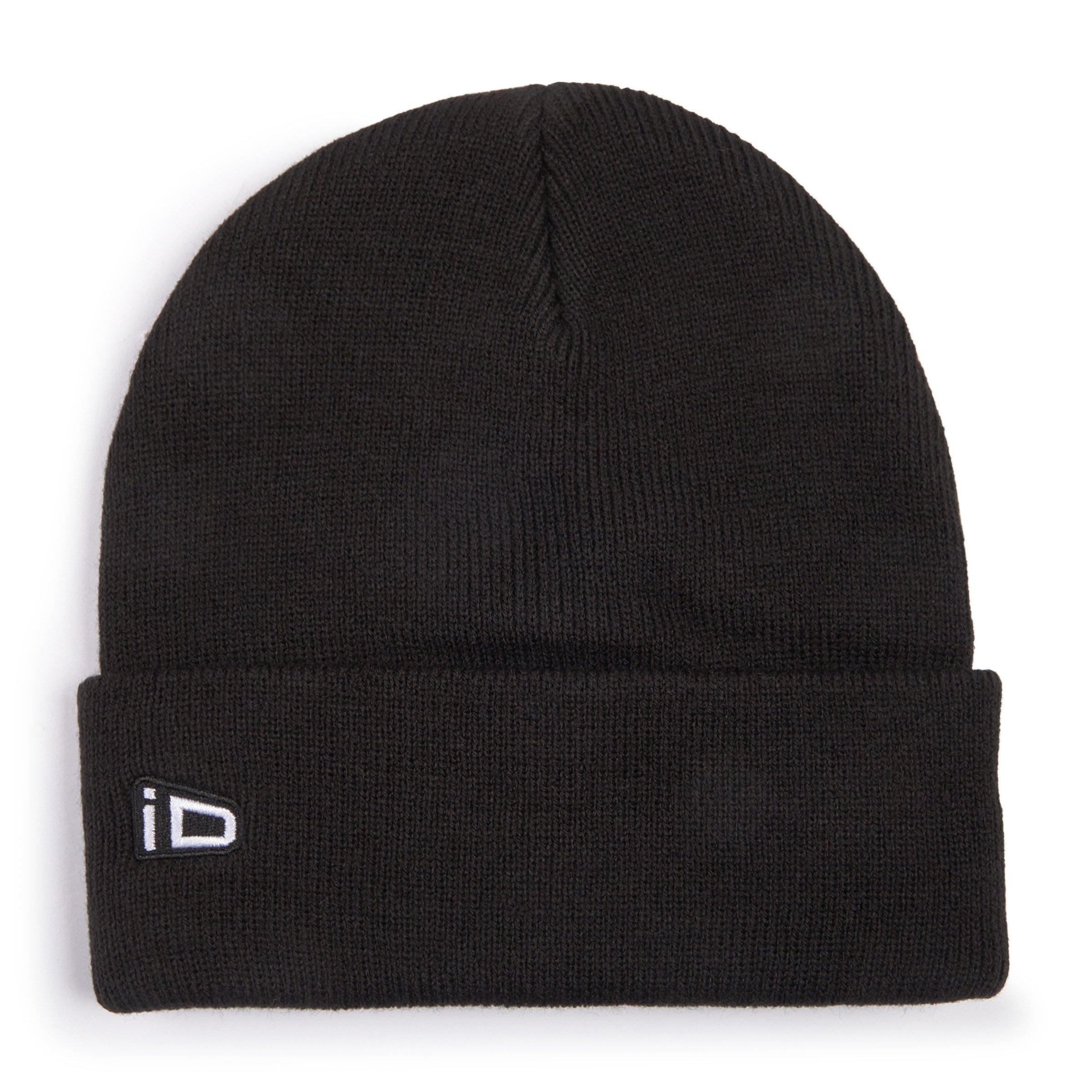 帽子 CALME _loose fit beanie BLACK Black Beanie (3235323) | Identity