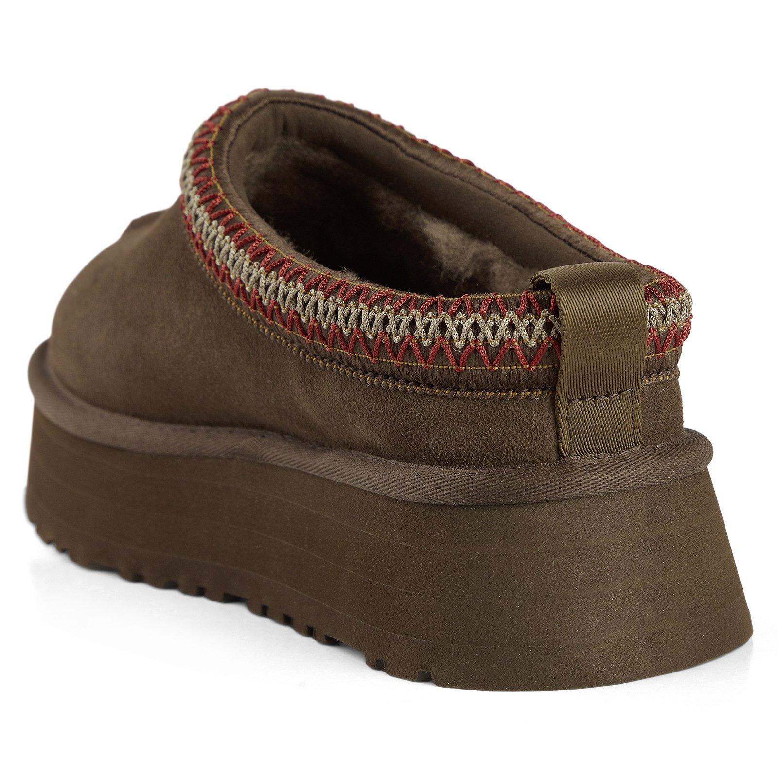 Brown Tazz II Platform Clog (3235402) | Ugg