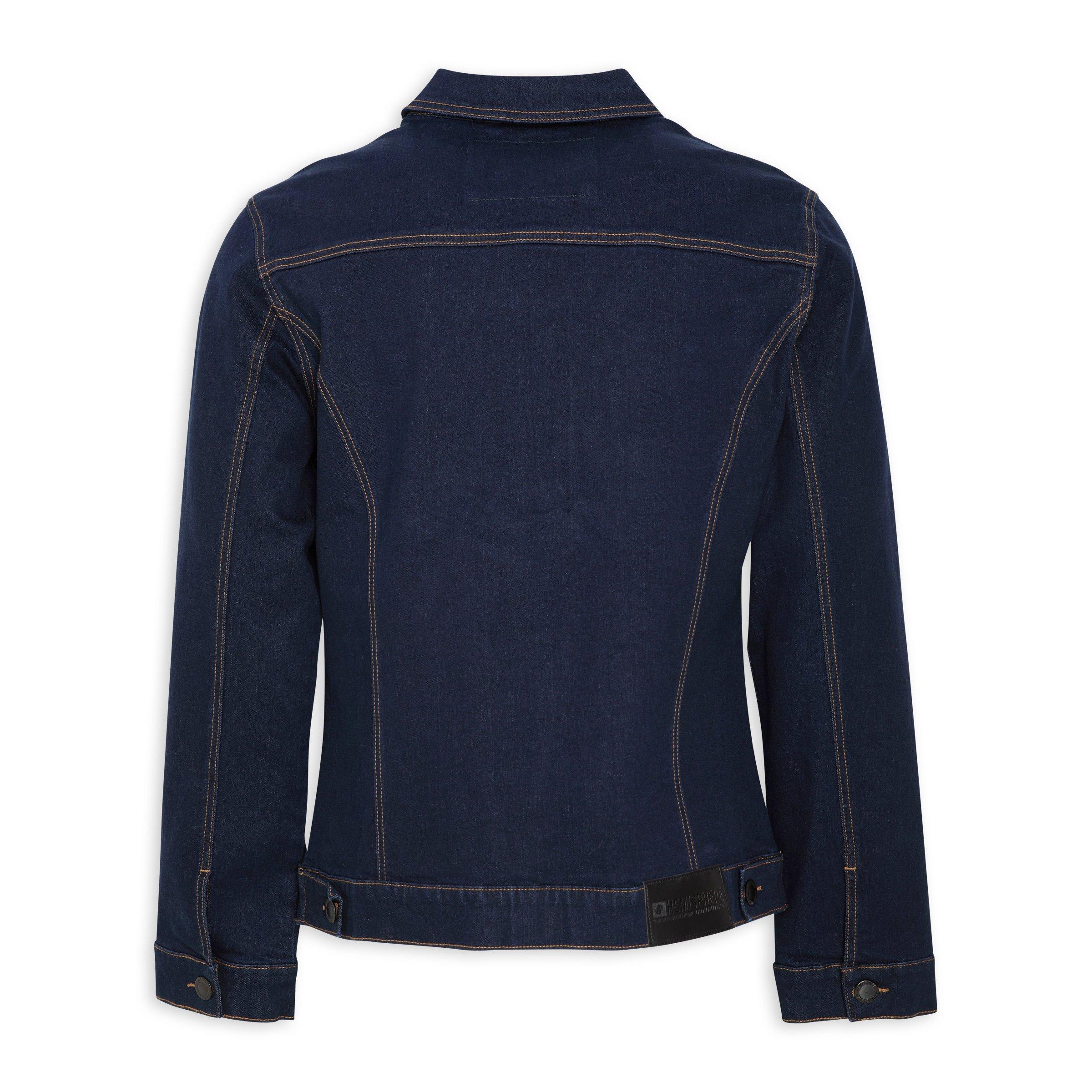 Indigo Denim Trucker Jacket (3235440) | Hemisphere