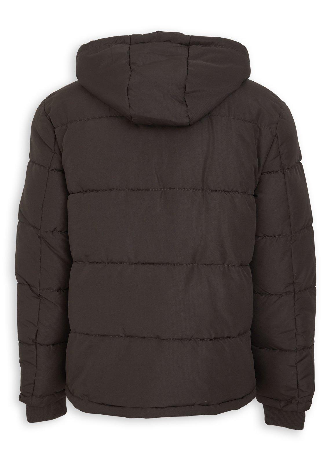 Brown Puffer Jacket (3235490) | UZZI