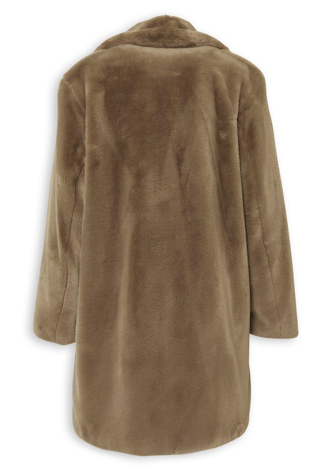 Brown Faux Fur Coat (3235515) | Truworths