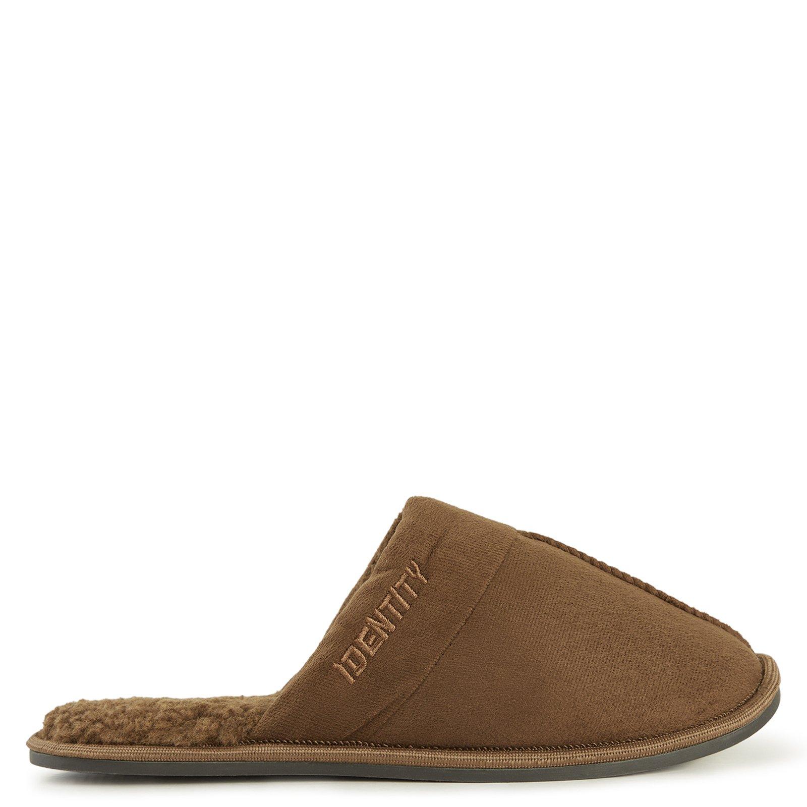 Brown Mule Slippers (3235597) | Identity