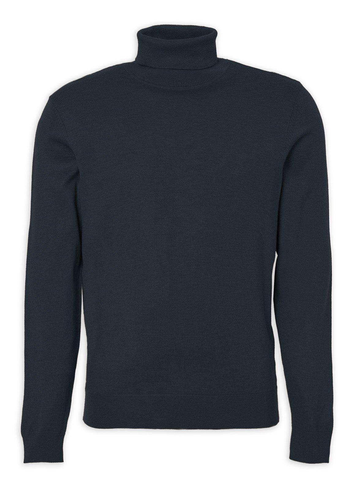 Navy Polo Neck Jersey (3235725) | Truworths Man