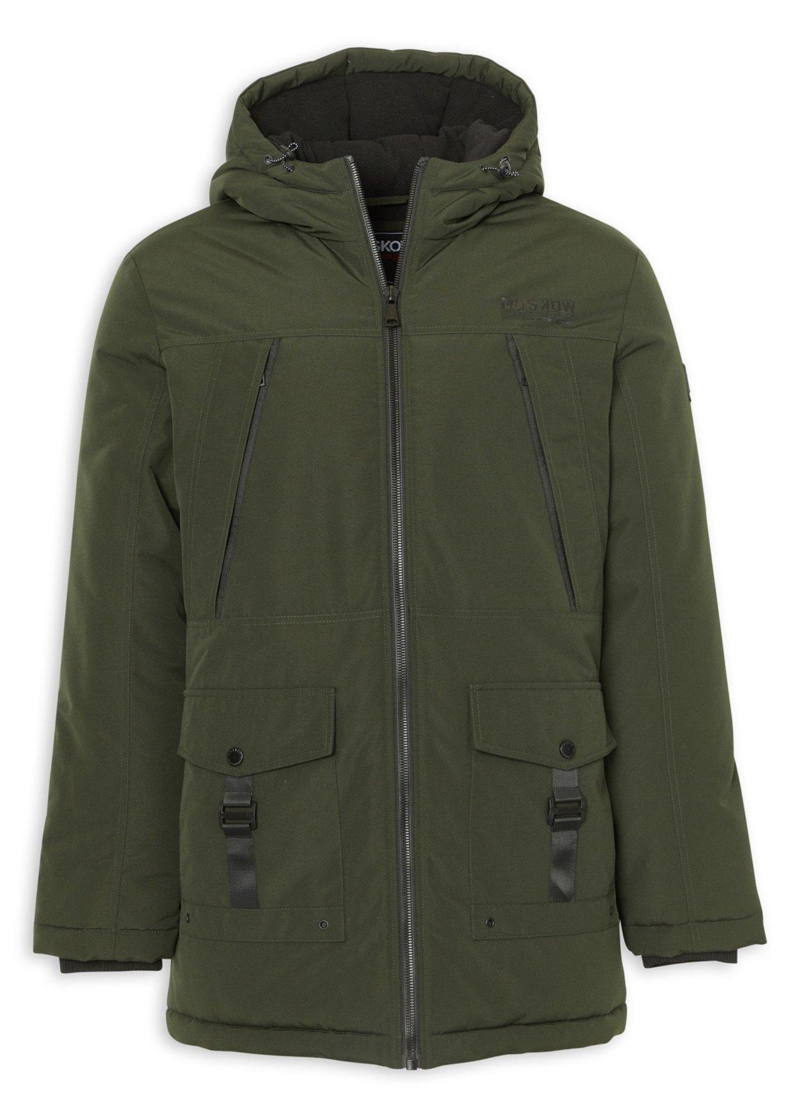 Green Hooded Parka Jacket (3236133) | Moskow