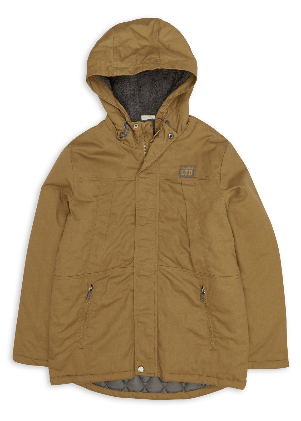Boys Brown Parka Jacket (3236213) | LTD Kids