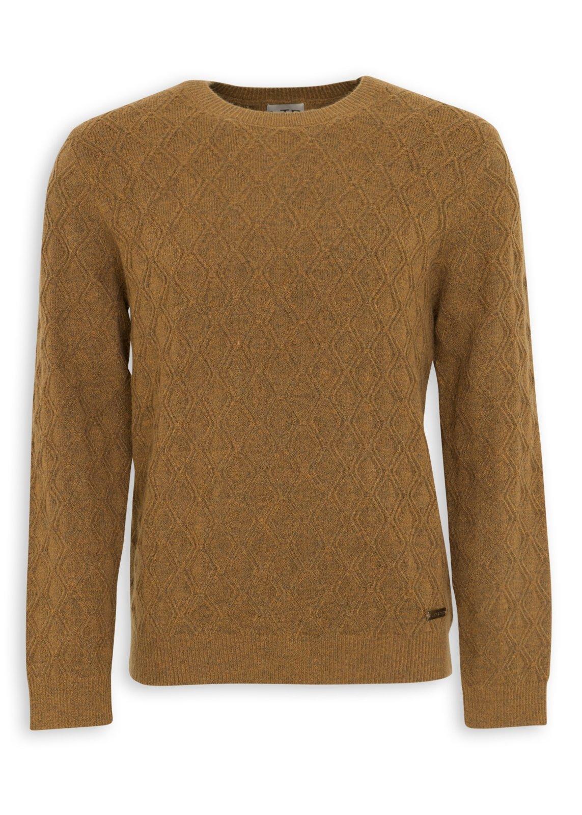 Brown Knit Sweater (3236301) | LTD Man