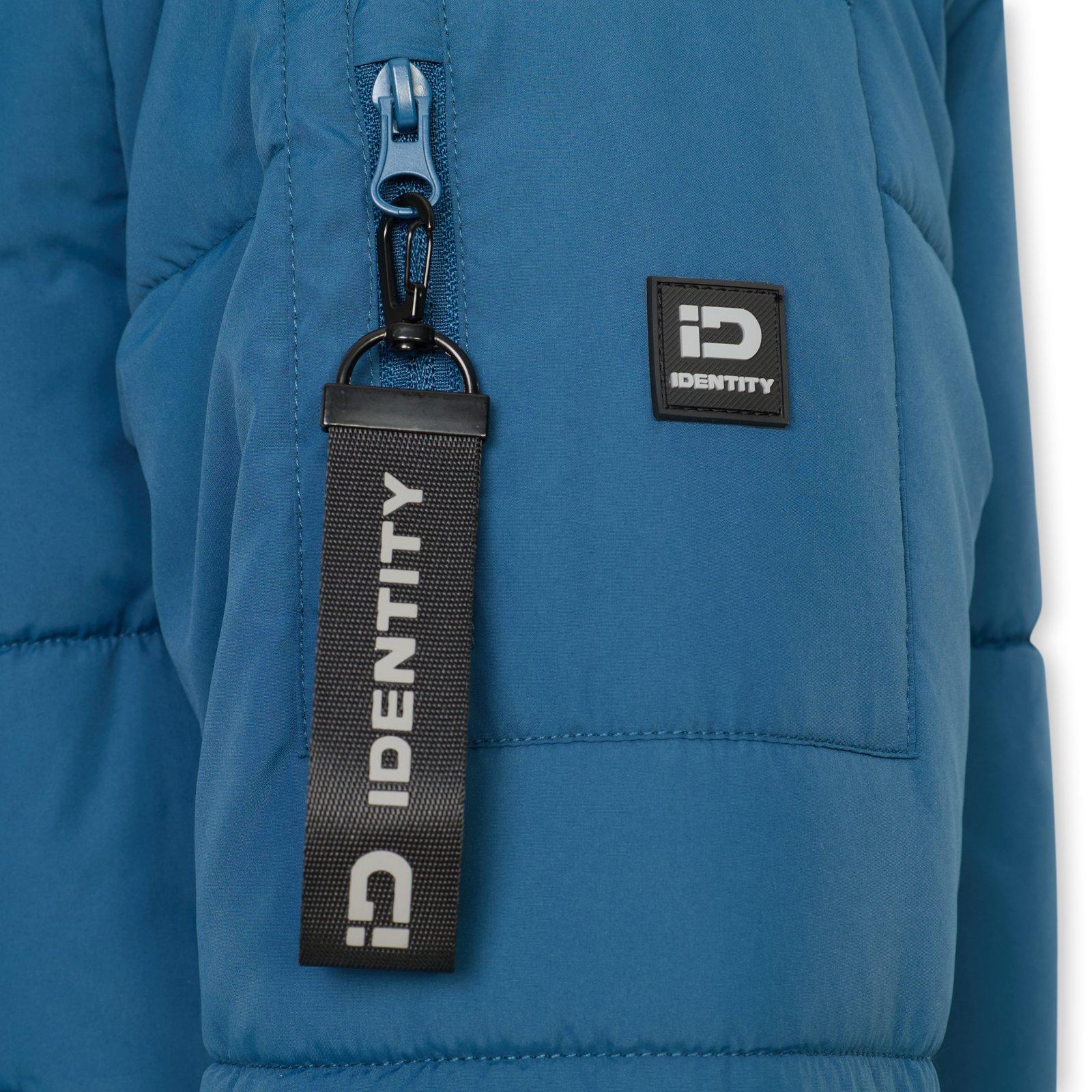 Teal Wadded Bomber Jacket (3236360) | Identity