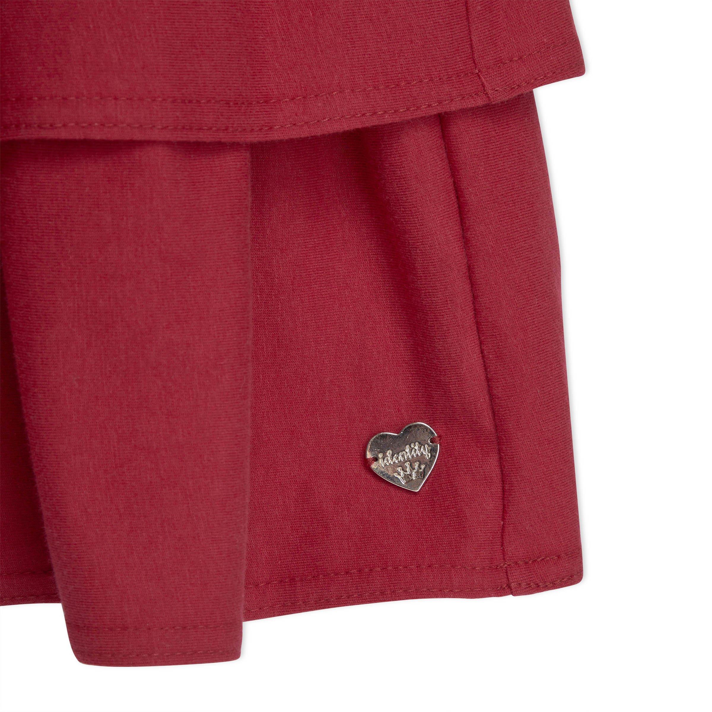 strapless open back dress Berry Red Dress