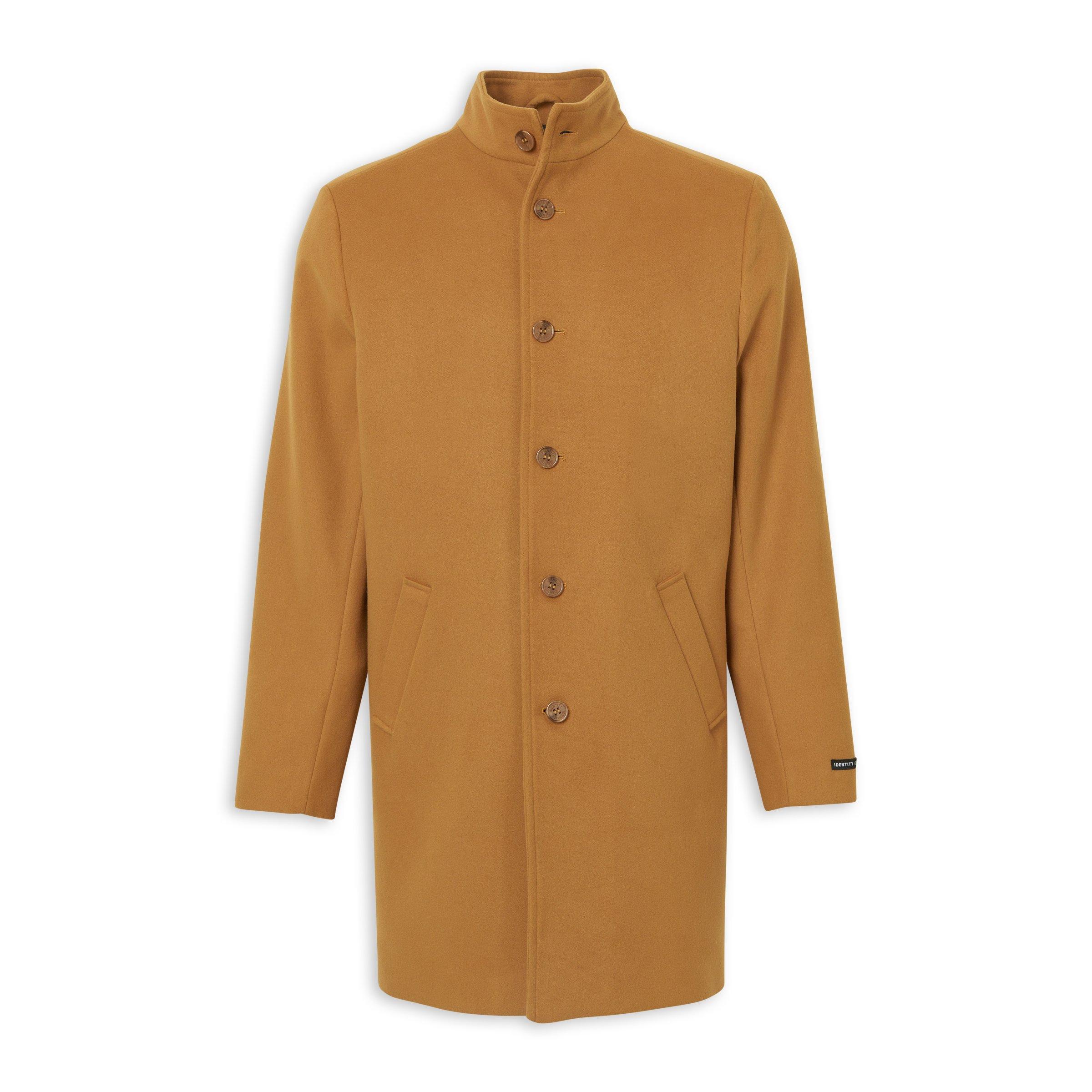 Camel Melton Trench Coat (3236447) | Identity