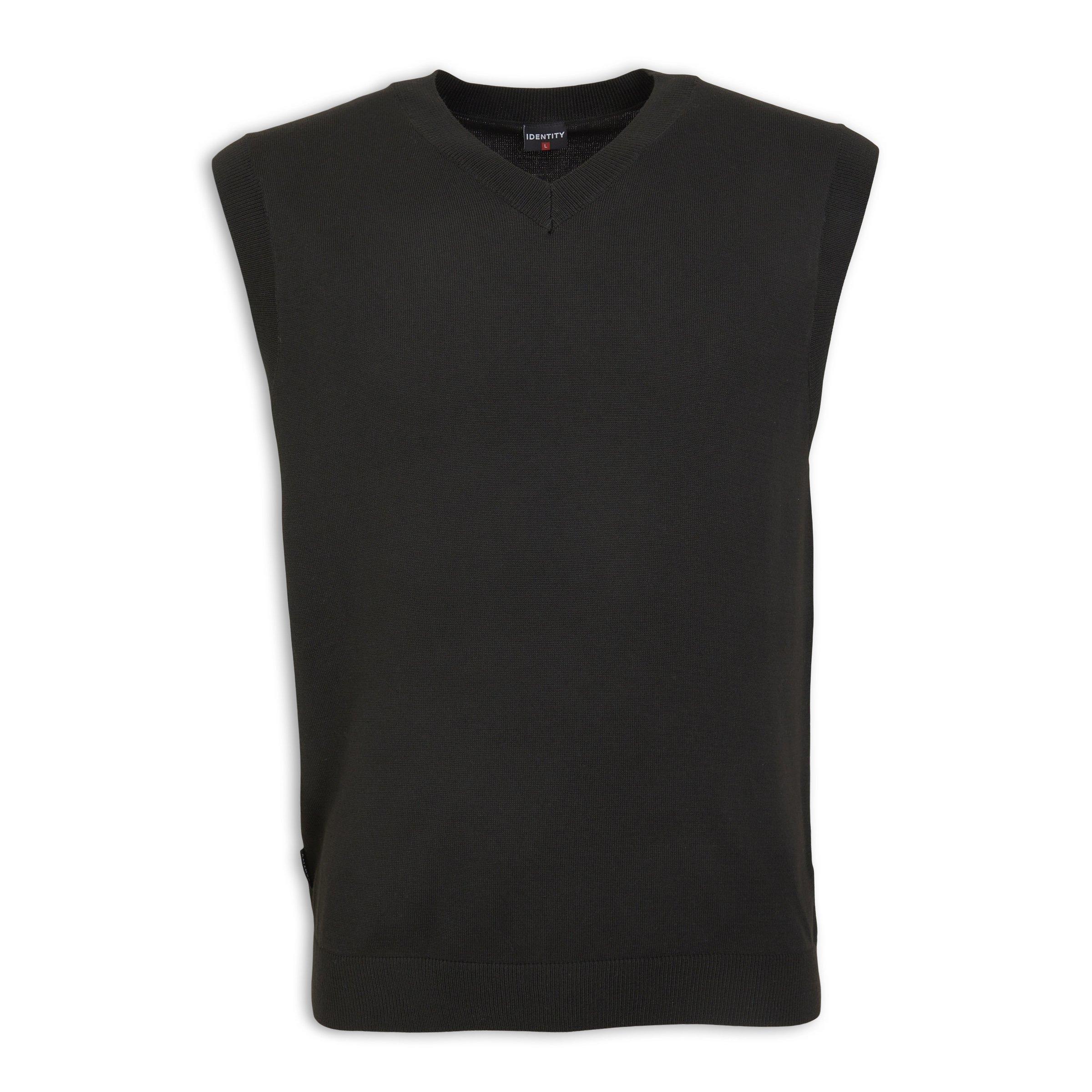 【New】Deuxieme Classe Sleeveless Pullover Black Sleeveless Knit Pullover Jersey (3236458) | Identity