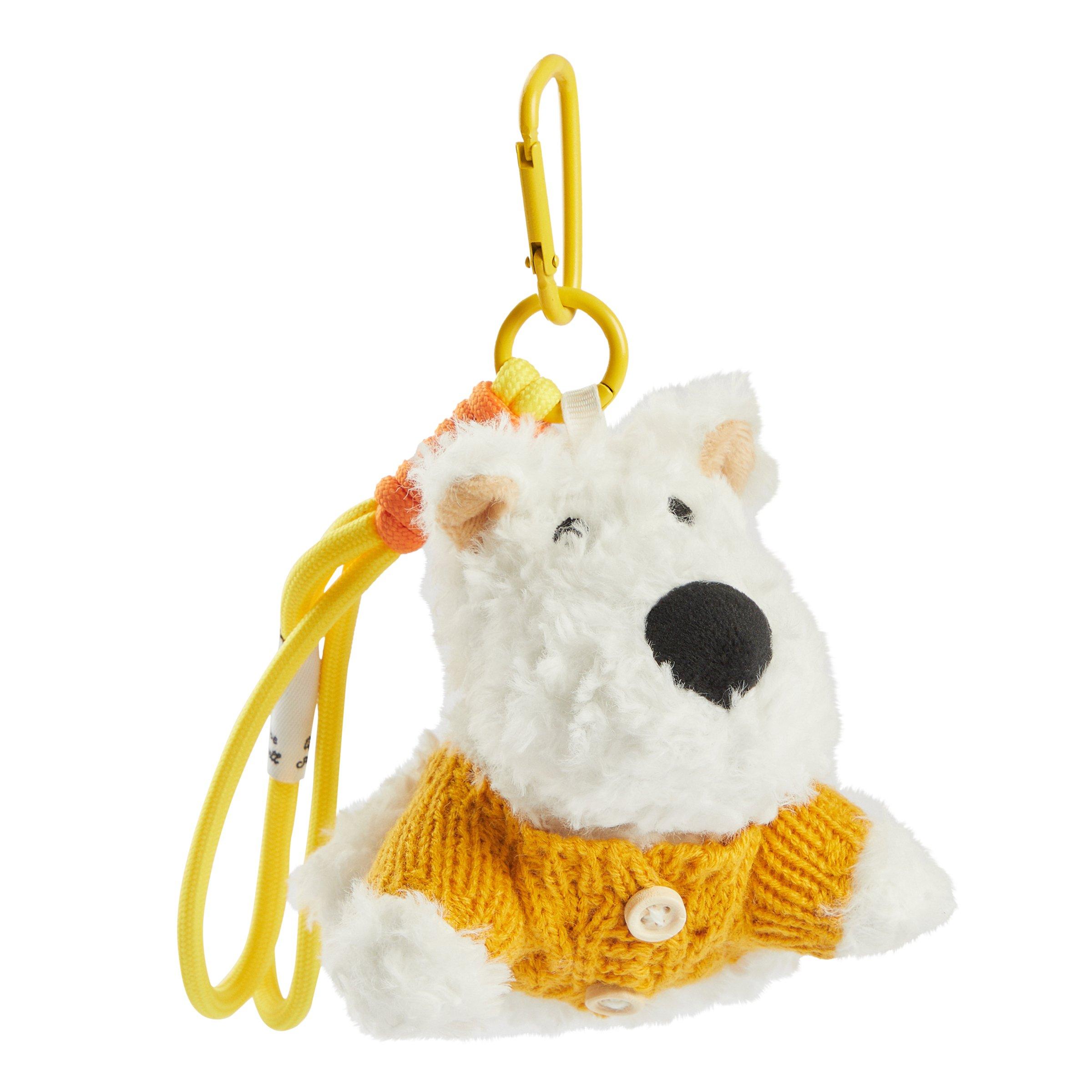 White Dog Bag Charm (3236749) | Identity