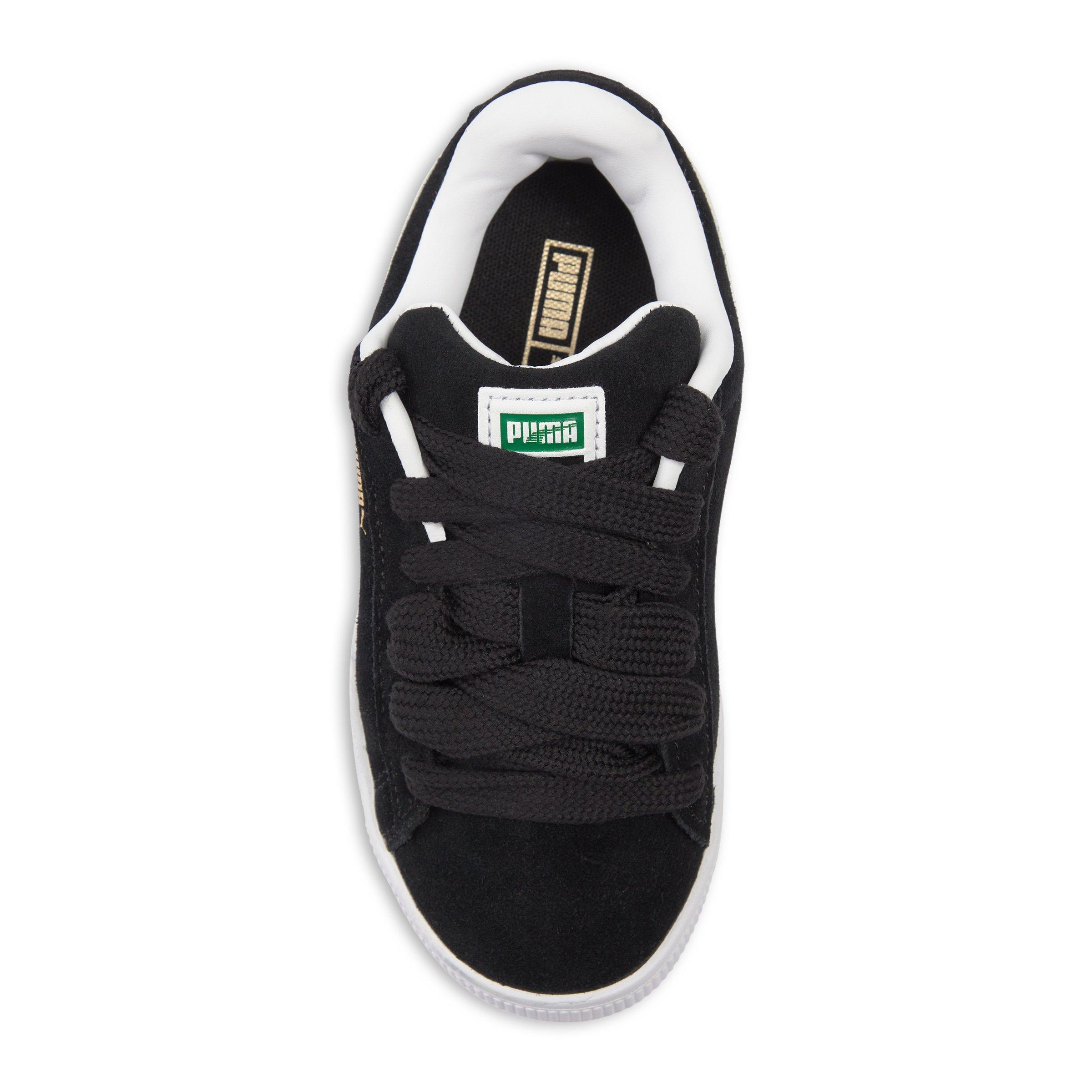 Black and White Suede XL Sneakers (3237033) | Puma Kids