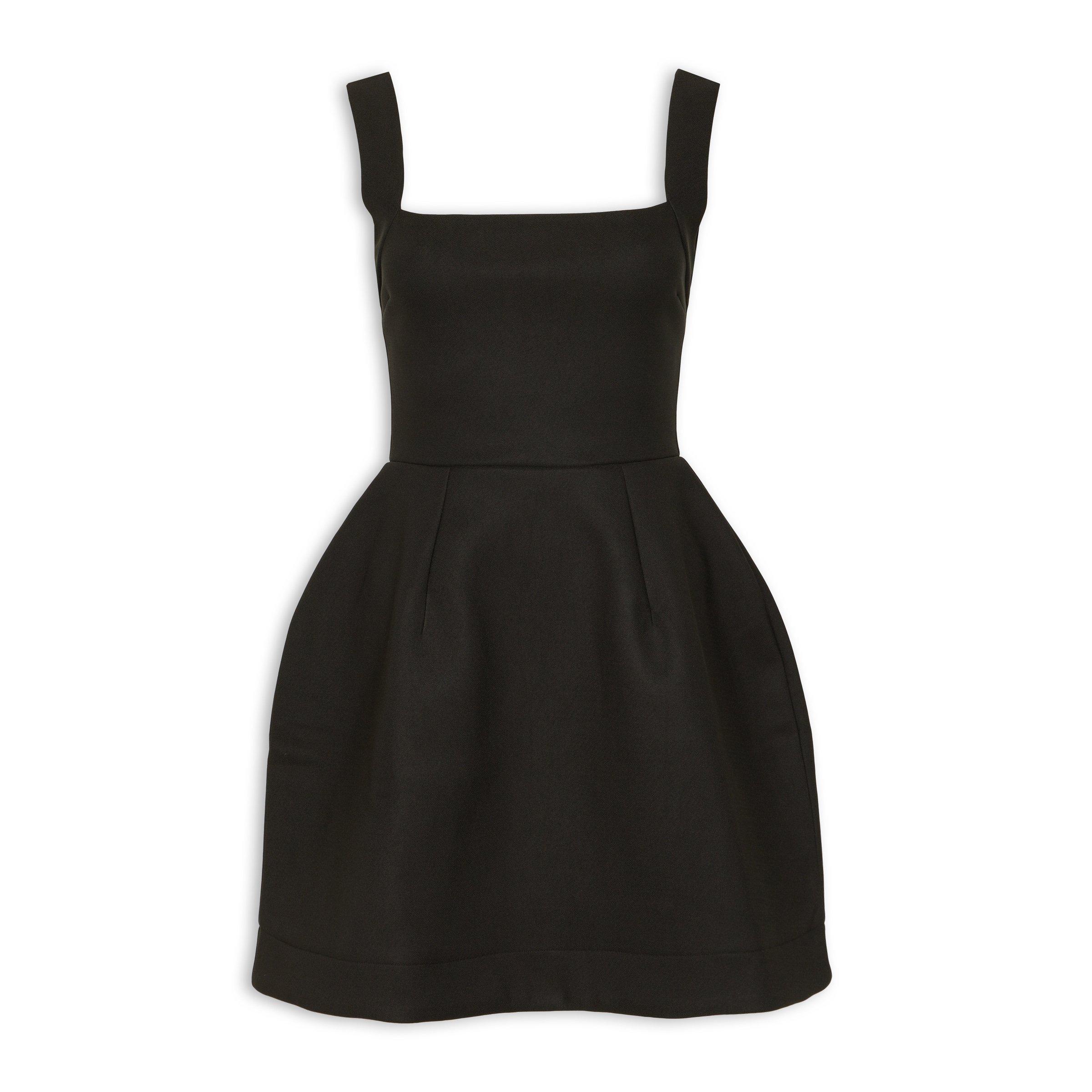 Black Retro Mini Dress (3237081) | X&O Ladies