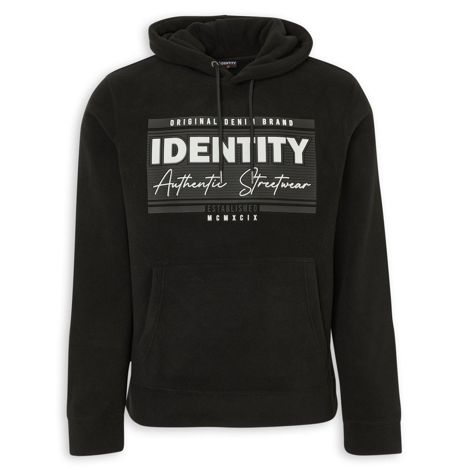 Black Branded Hoodie (3237546) | Identity