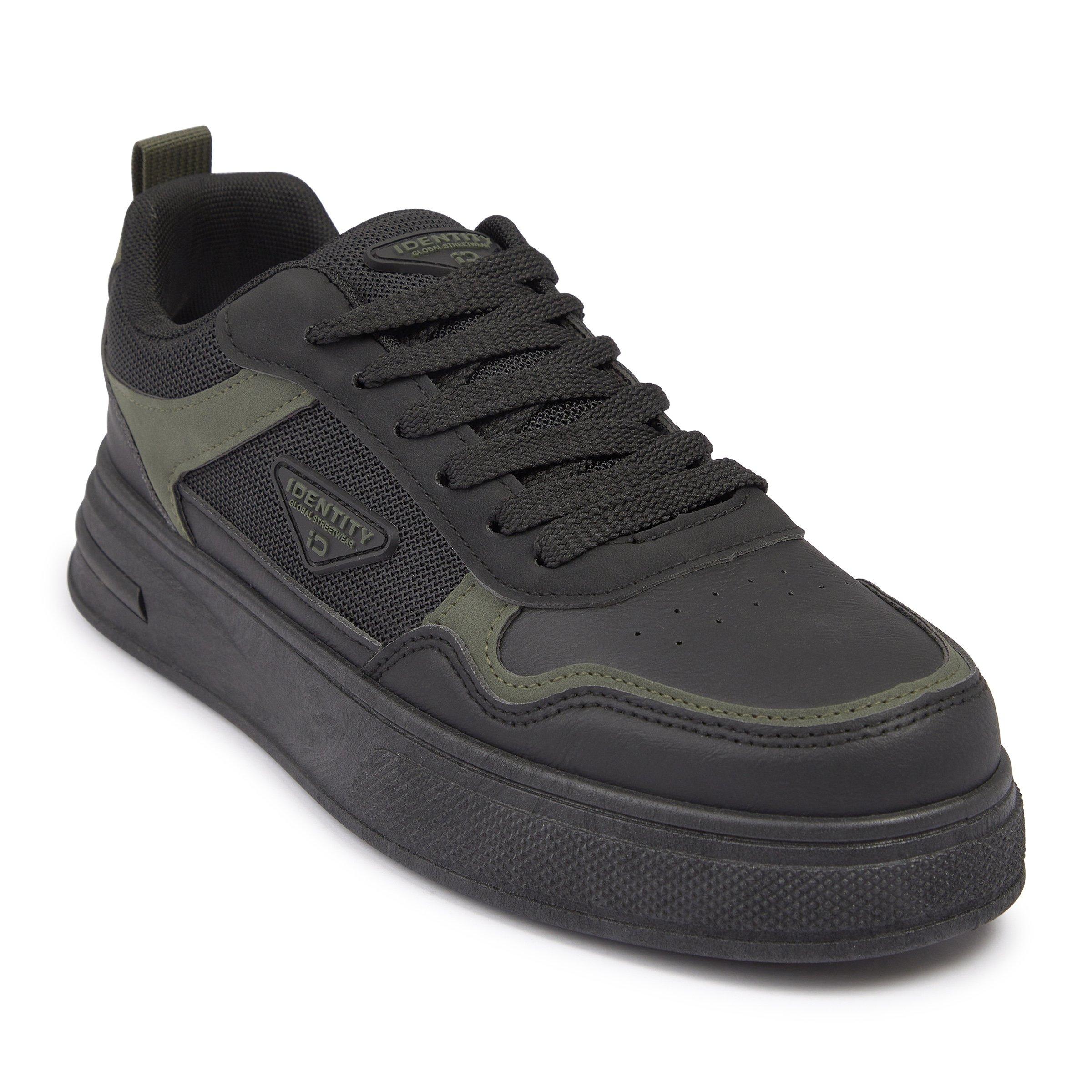 Black and Olive Sneakers (3237661) | Identity