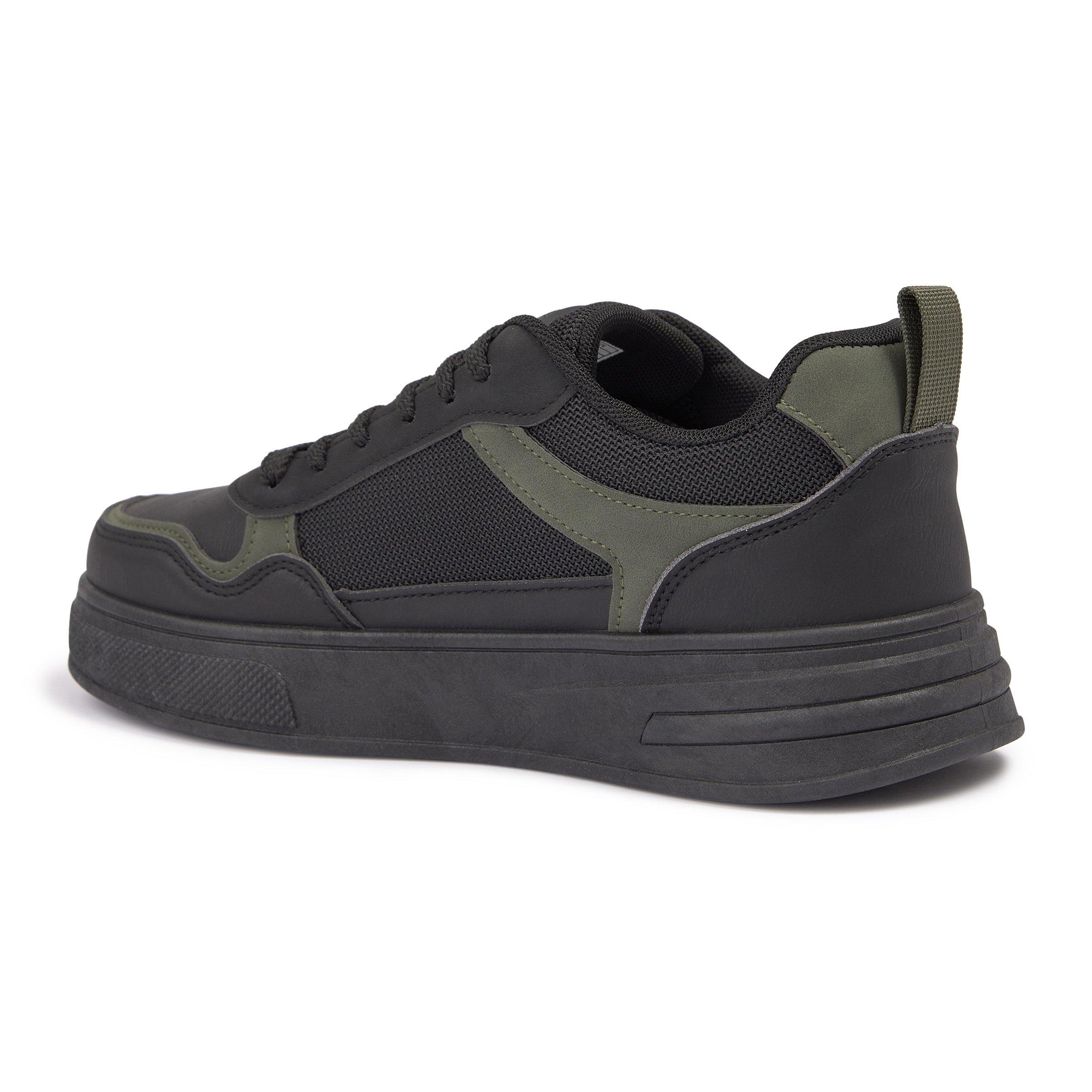 Black and Olive Sneakers (3237661) | Identity