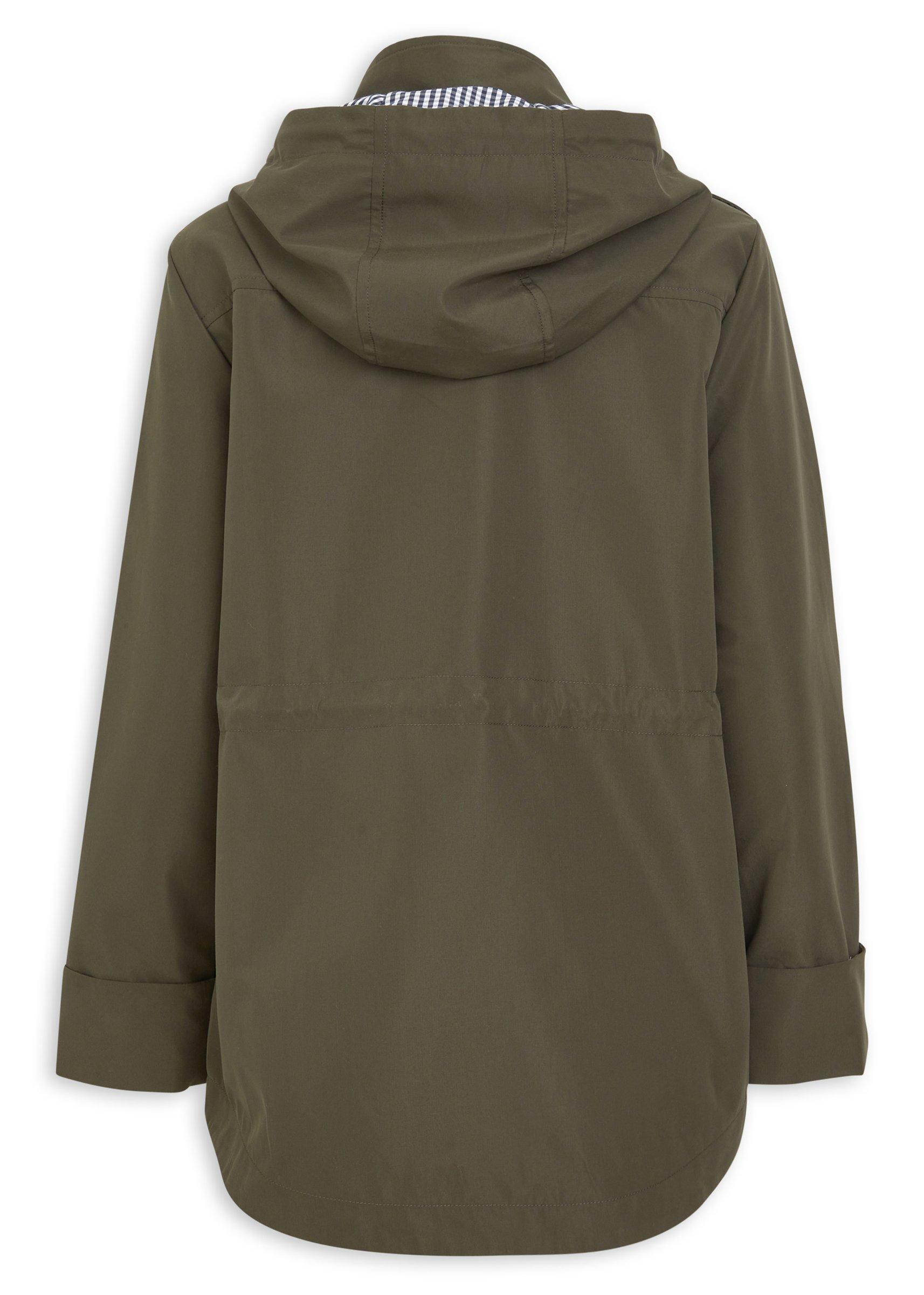 Fatigue Green Hooded Parka (3238032) | Daniel Hechter