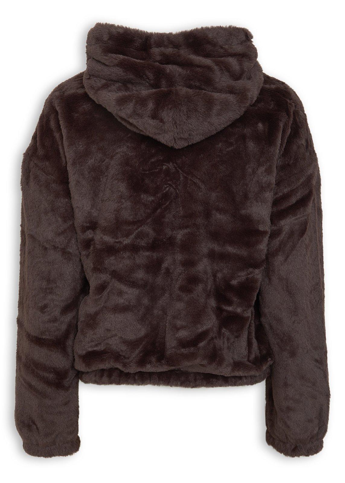 Chocolate Fluffy Sweat Hoodie (3238175) | Inwear