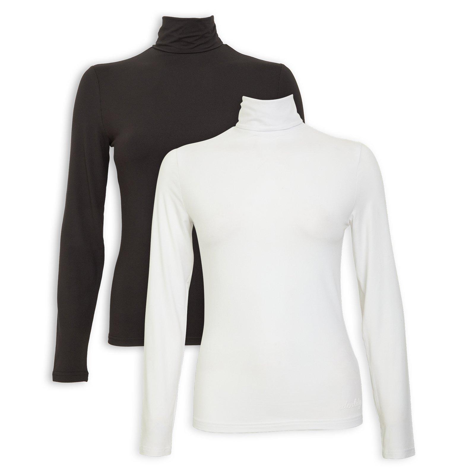 トップス LAEMUSE TWO-TONE HIGH-NECK KNIT TOP LAEMUSE TWO-TONE HIGH-NECK KNIT TOP 【公式通販】