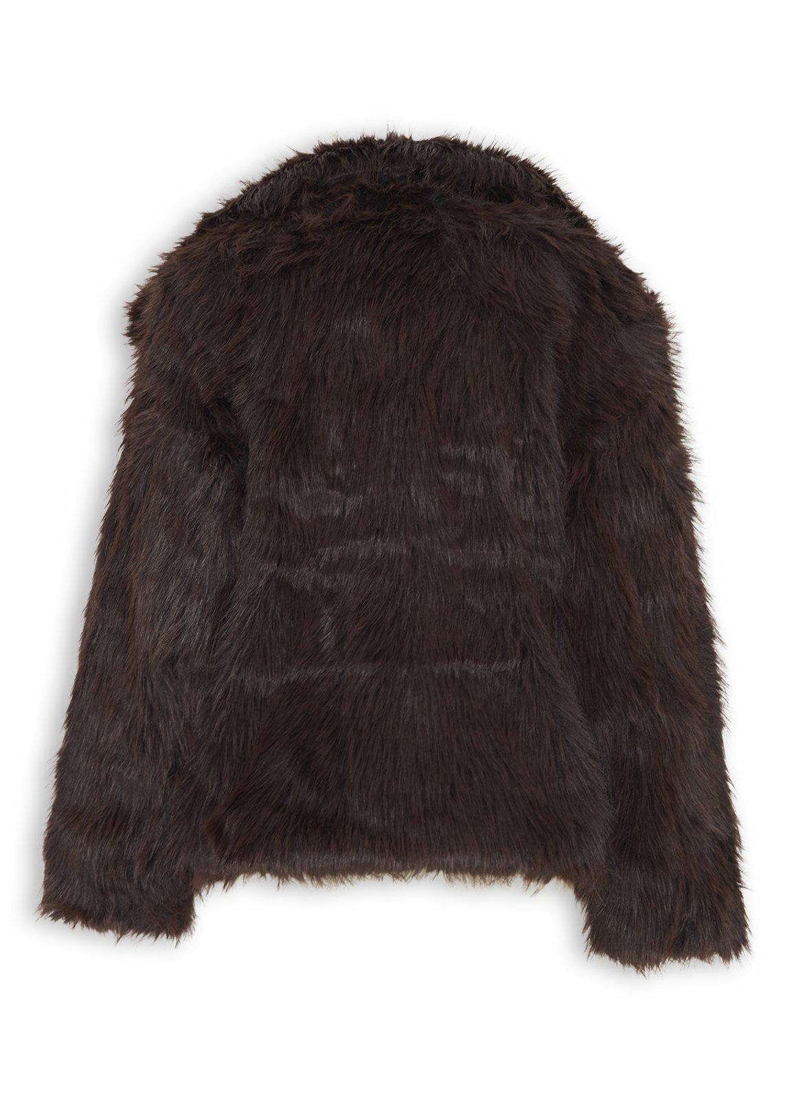 Brown Faux Fur Jacket (3238515) | Inwear
