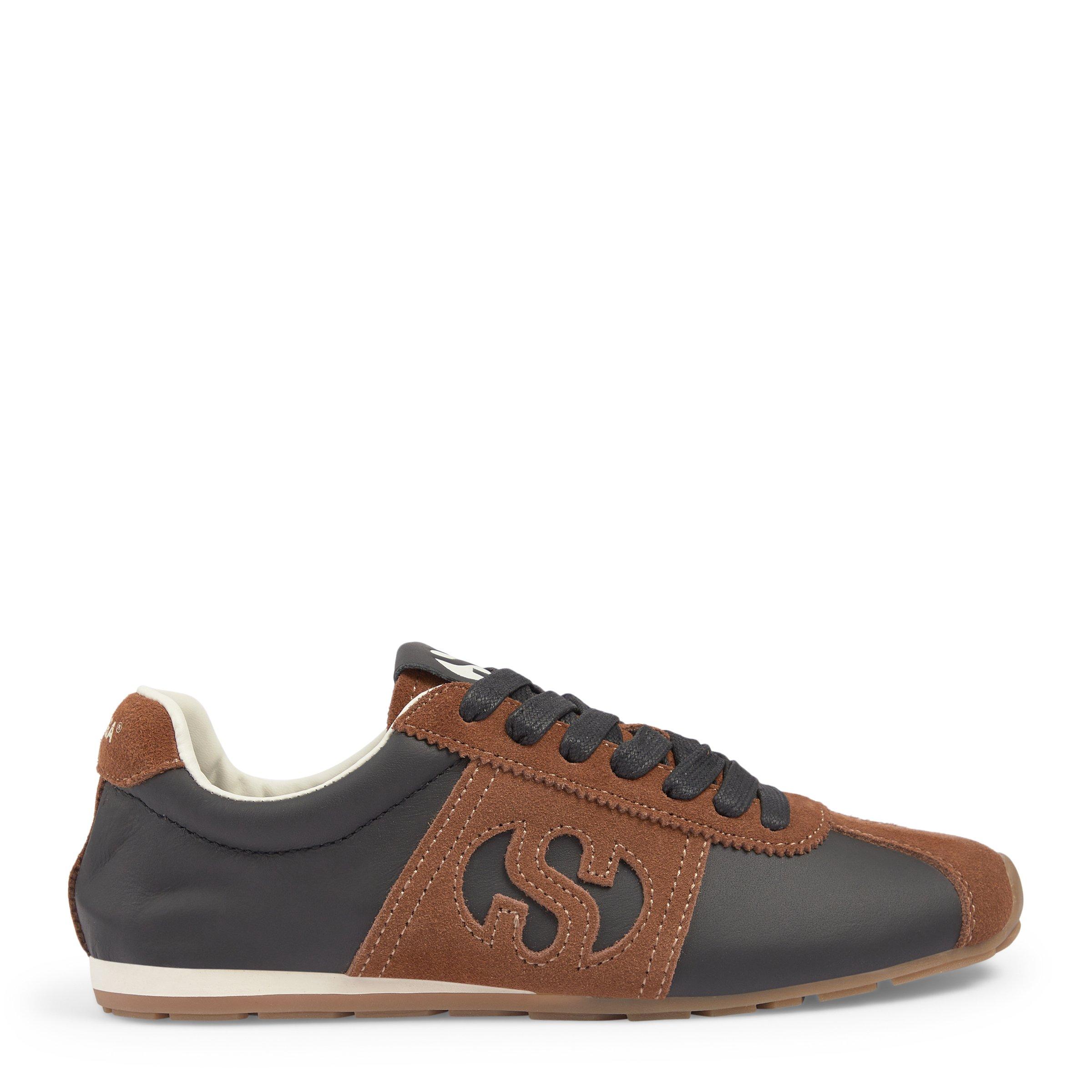 Black and Brown 3892 Vesta Ballerina Sneakers (3238921) | Superga