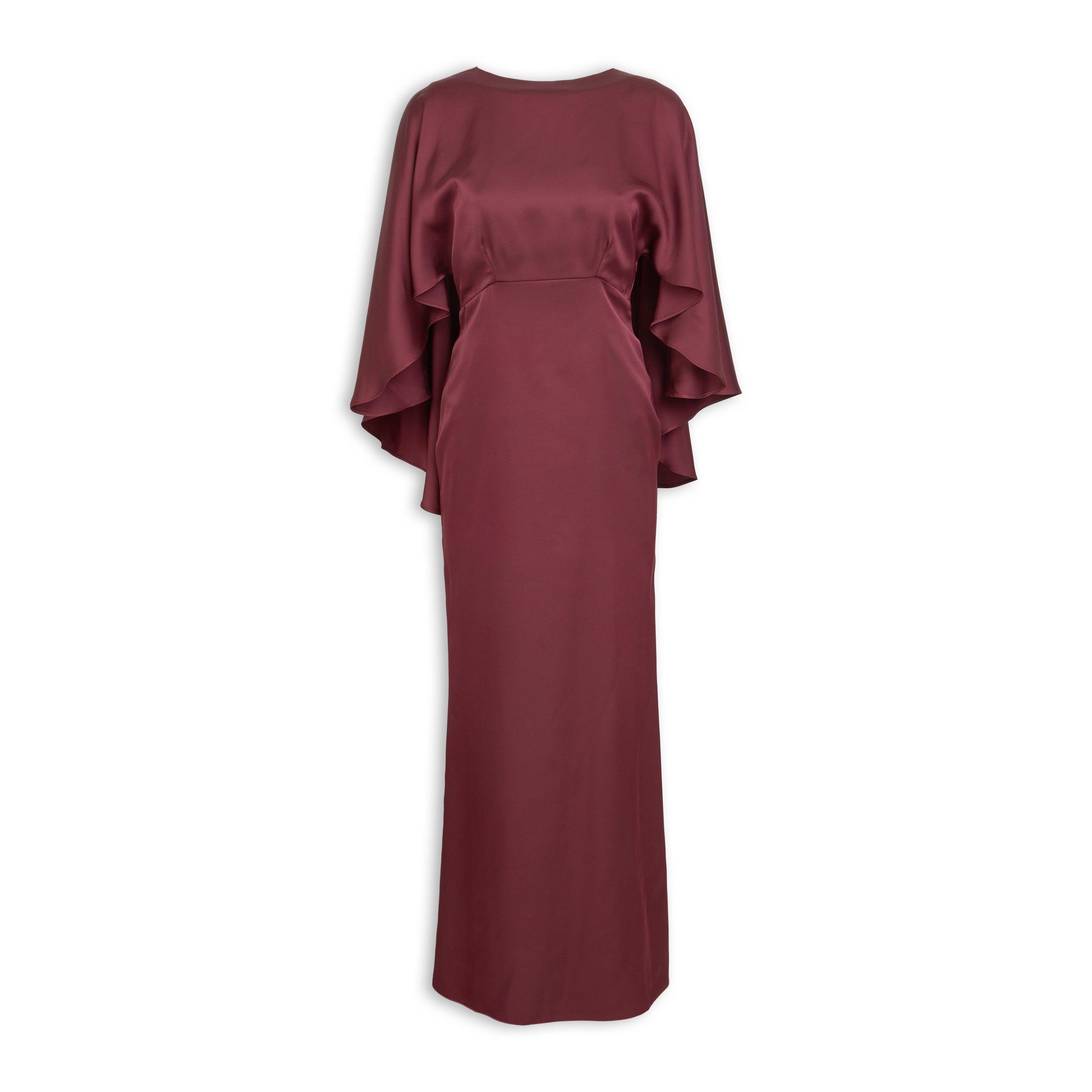 ebay burgundy dress LUISA LACE MINI DRESS - BURGUNDY – CHIC LE FRIQUE main image 0