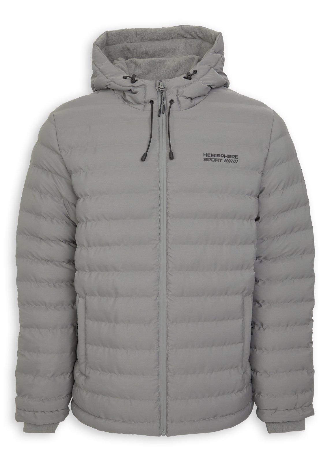 Grey Puffer Jacket (3239034) | Hemisphere Sport