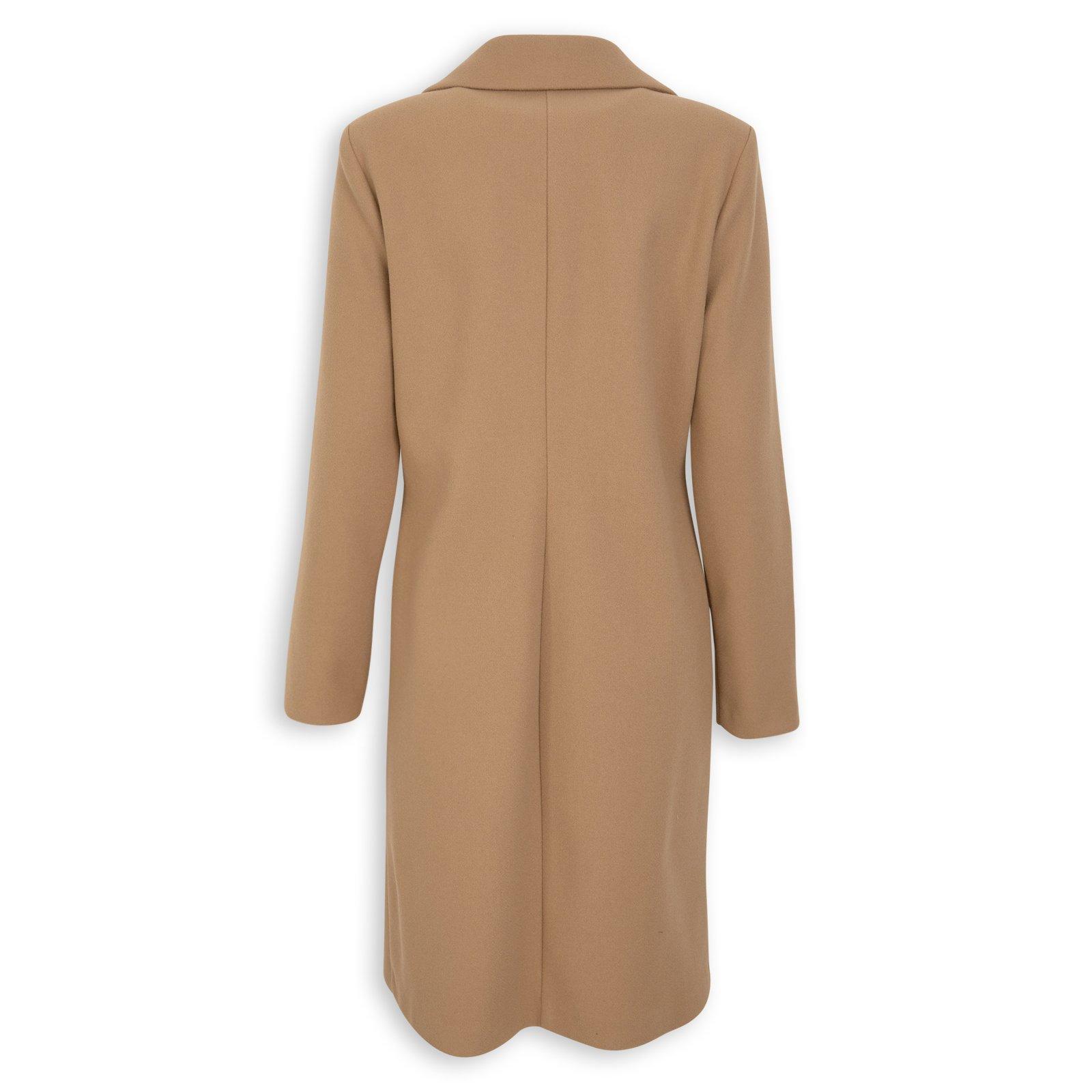 ともやoruca damage coat Camel Melton Coat (3239041) | Identity X Sync