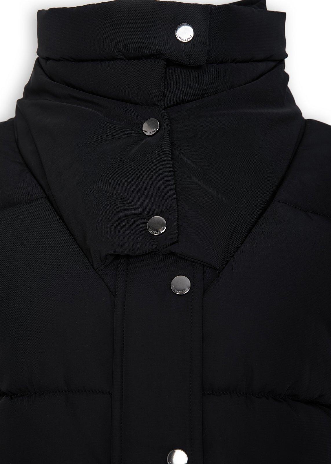 Black High-Neck Puffer Jacket (3239319) | OUTBACK RED
