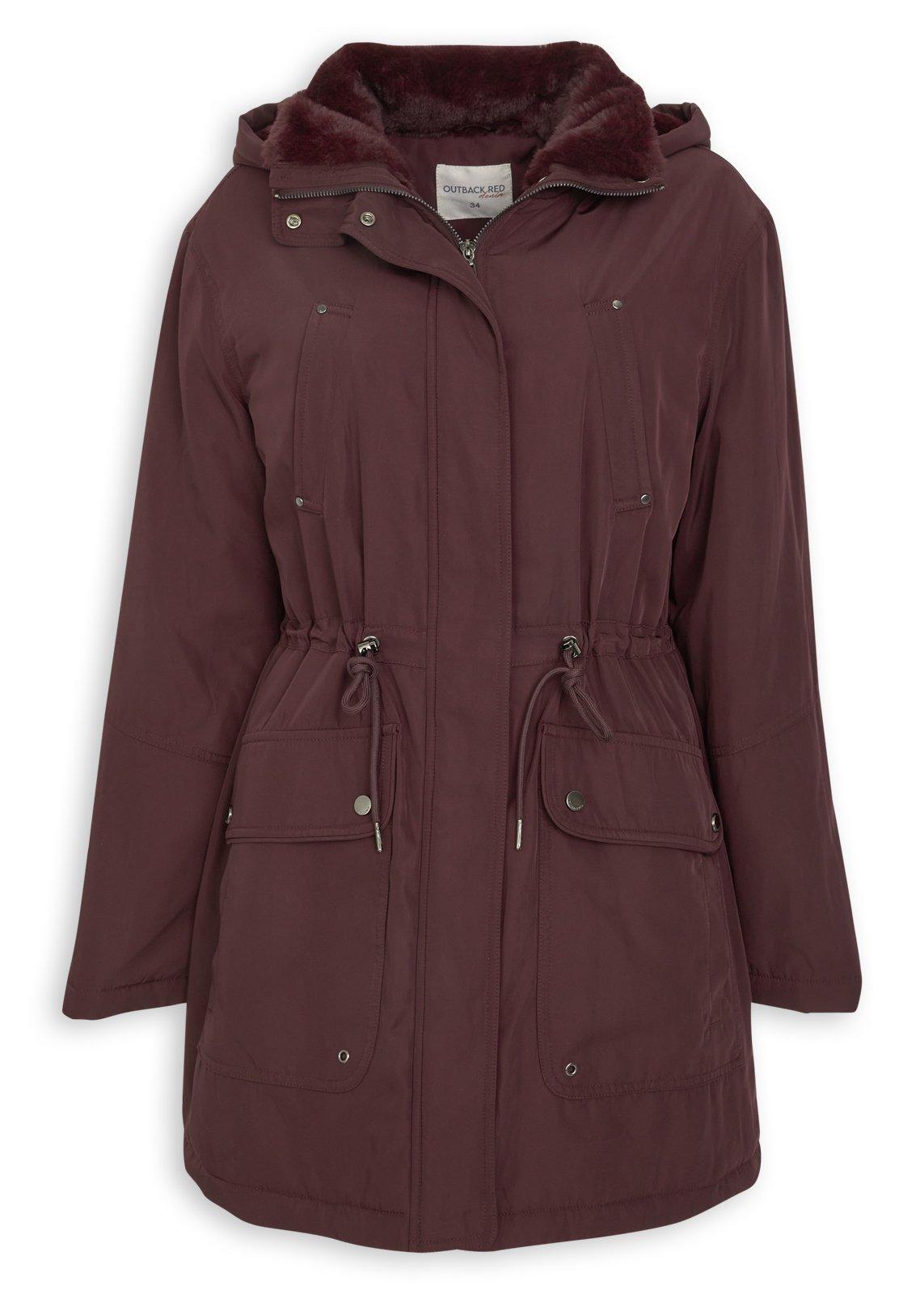 Plum Parka Jacket (3239320) | OUTBACK RED