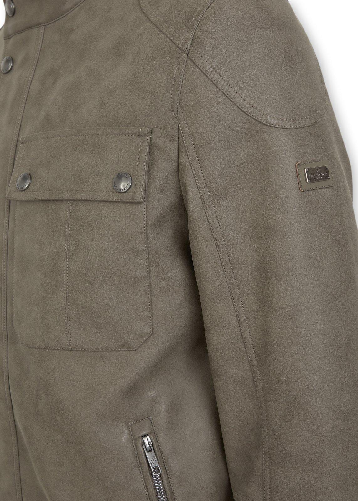 Brown Biker Jacket (3239323) | Daniel Hechter