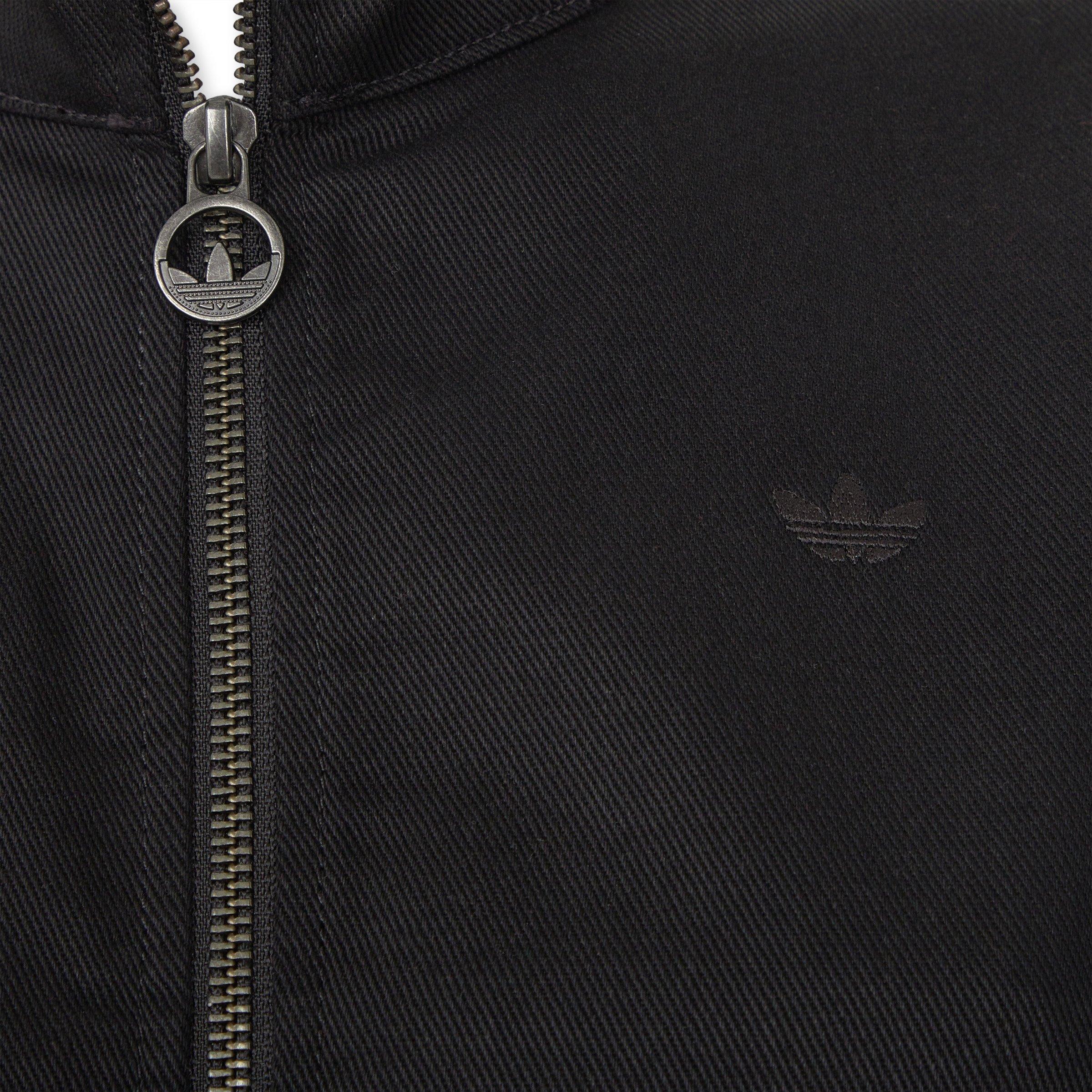Black Firebird Twill Crop Track Top (3239439) | Adidas