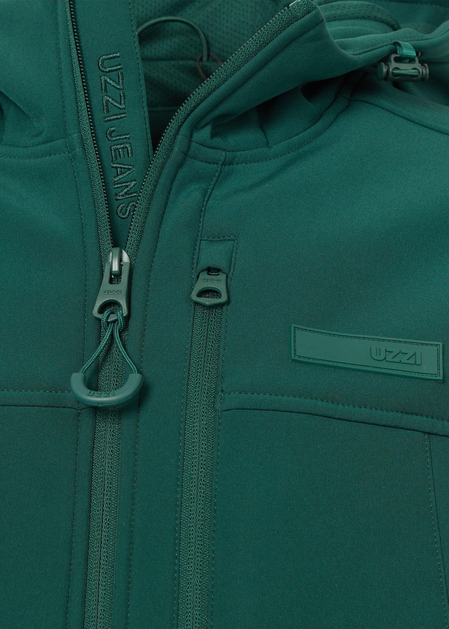 Teal Soft Shell Jacket (3239460) | UZZI