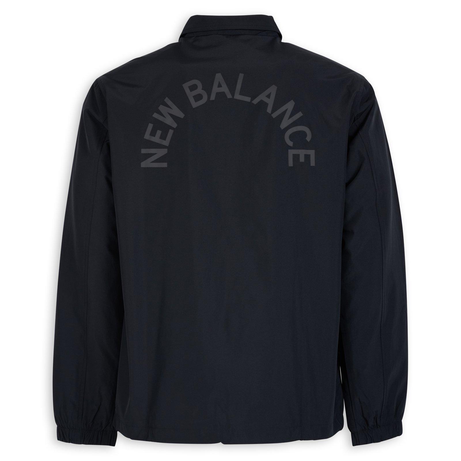 Black Lightweight Coaches Jacket (3239514) | New Balance