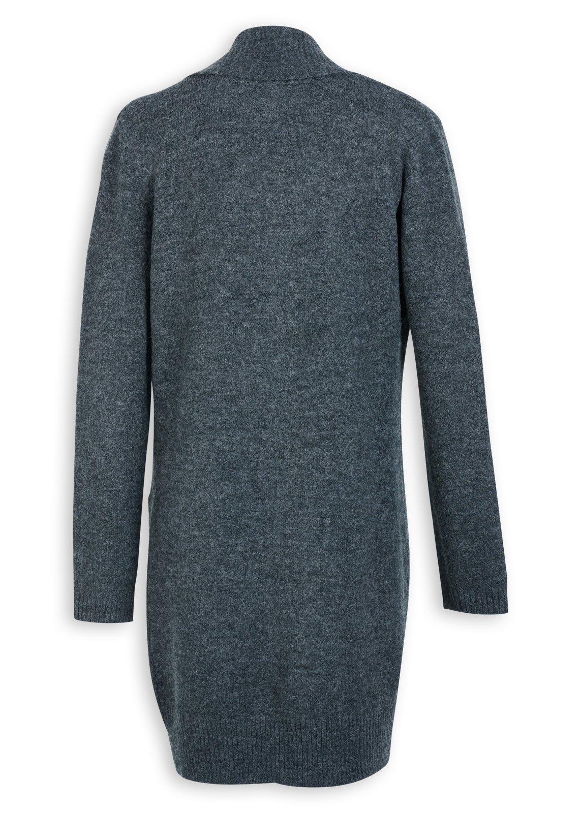 **「RT-195151」** Charcoal Grey Shawl Collar Cardigan (3239651) | TRS