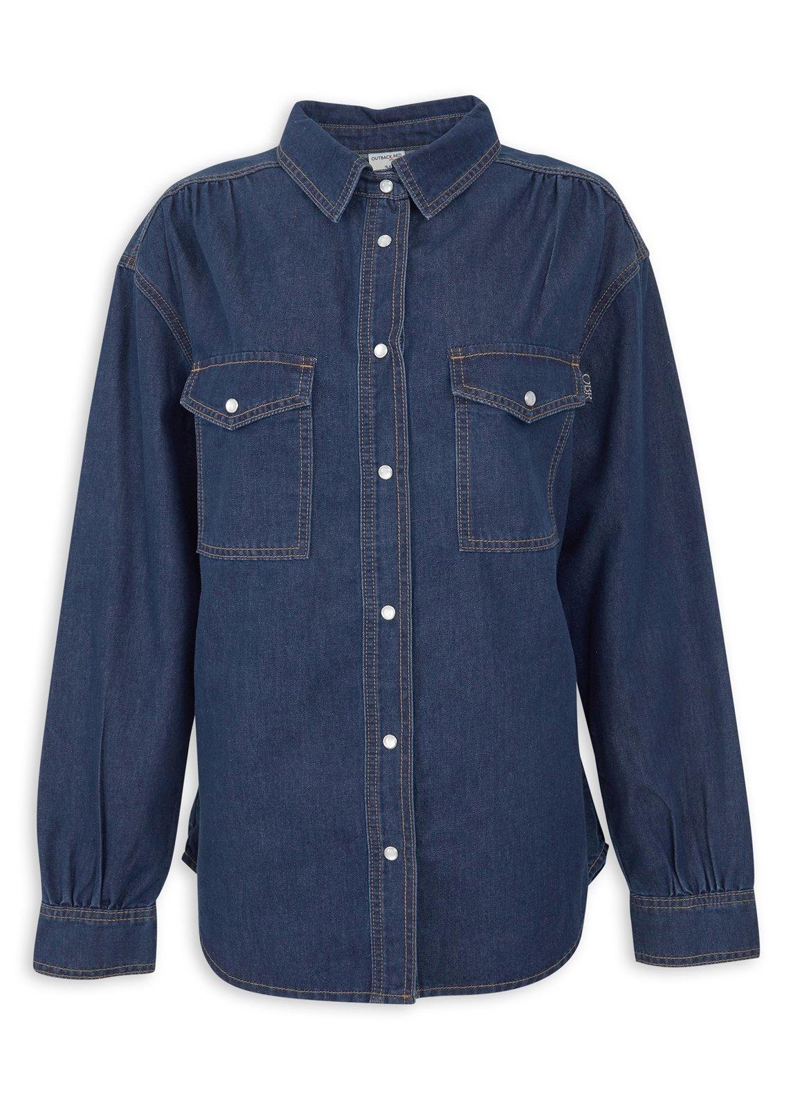 Dark Wash Denim Shirt (3239789) | OUTBACK RED