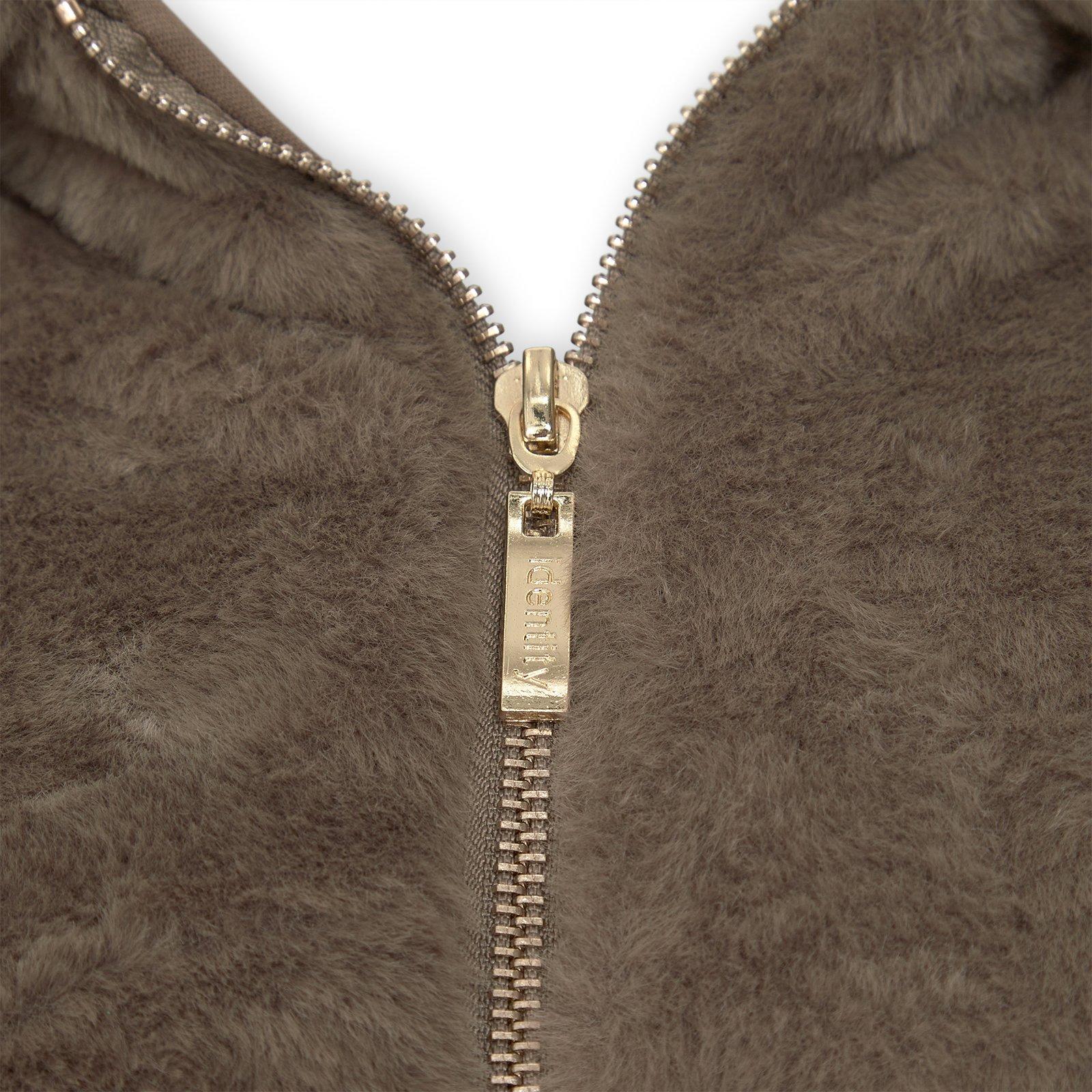 Taupe Zip Through Jacket (3239879) | Identity