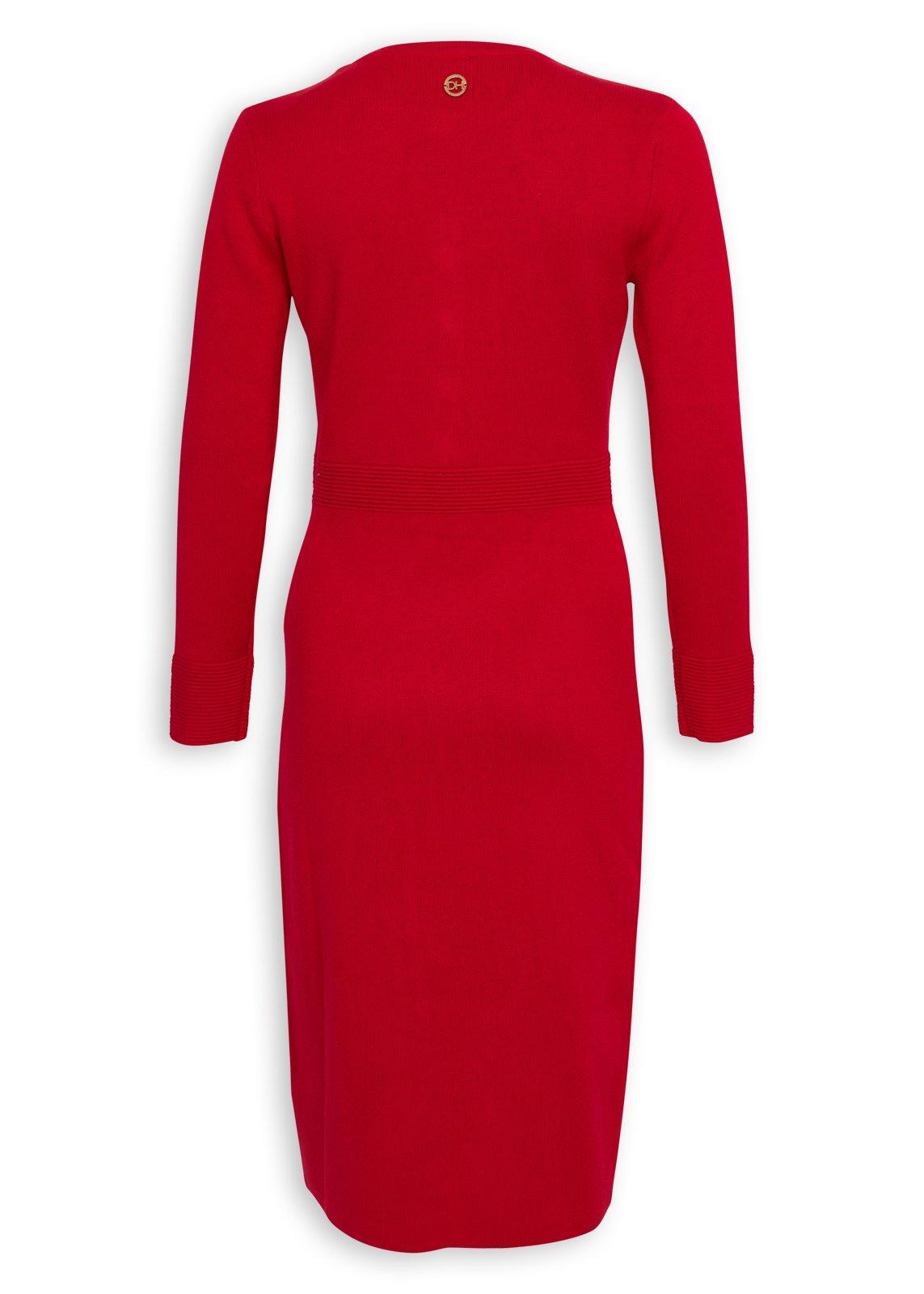 Red Knitwear Bodycon Dress (3239881) | Daniel Hechter