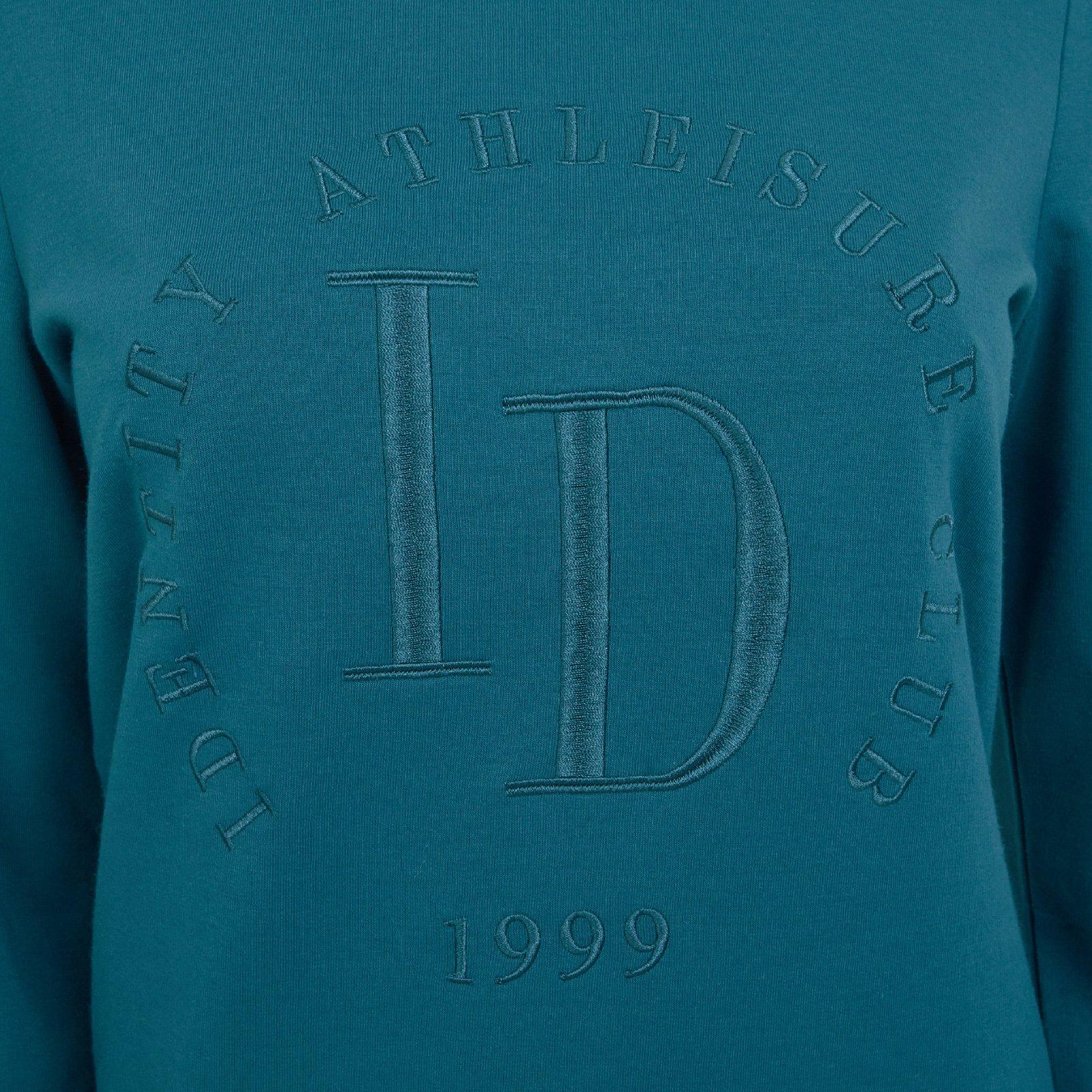 Eve UnderBlue くじ UB賞 Crew T-Shirts Teal Basic Crewneck Top (3240133) | Identity