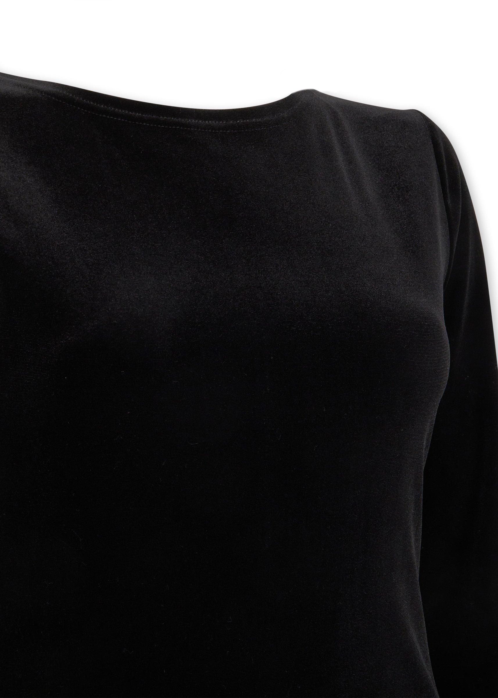 Black Velvet Long Sleeve Dress (3240171) | Truworths