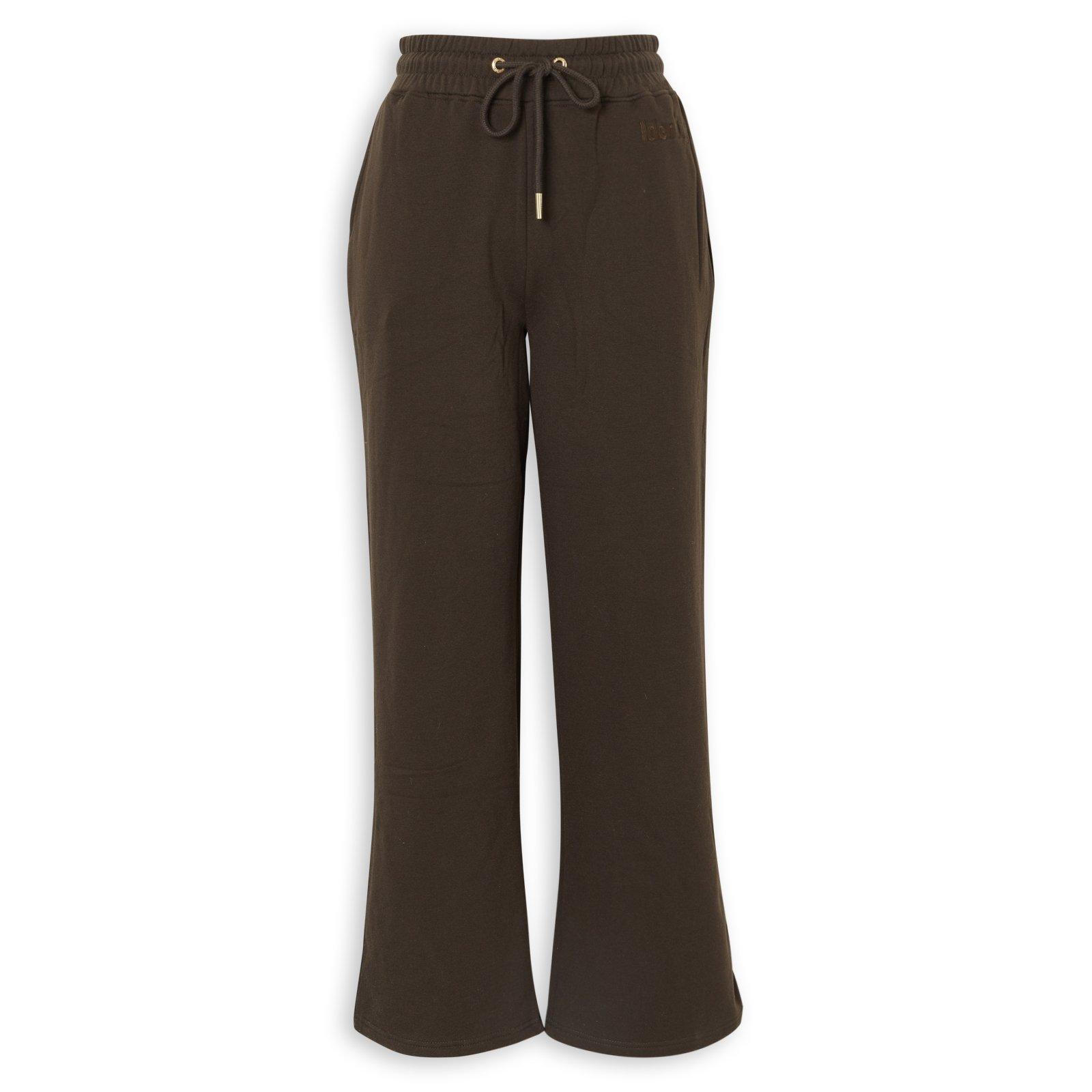 Chocolate Wideleg Joggers (3240178) | Identity