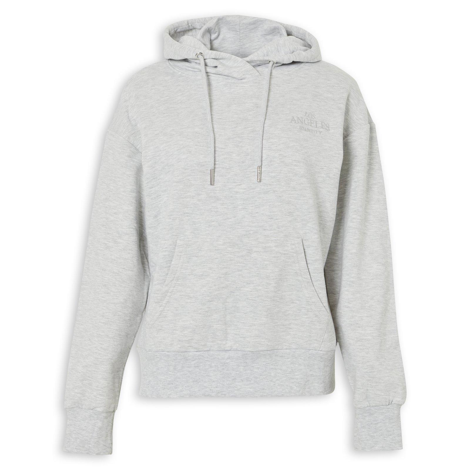 Grey Hooded Sweat Top (3240187) | Identity