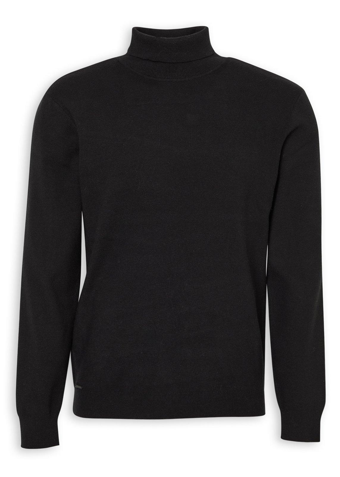 Black Polo Neck Sweater (3240248) | Daniel Hechter